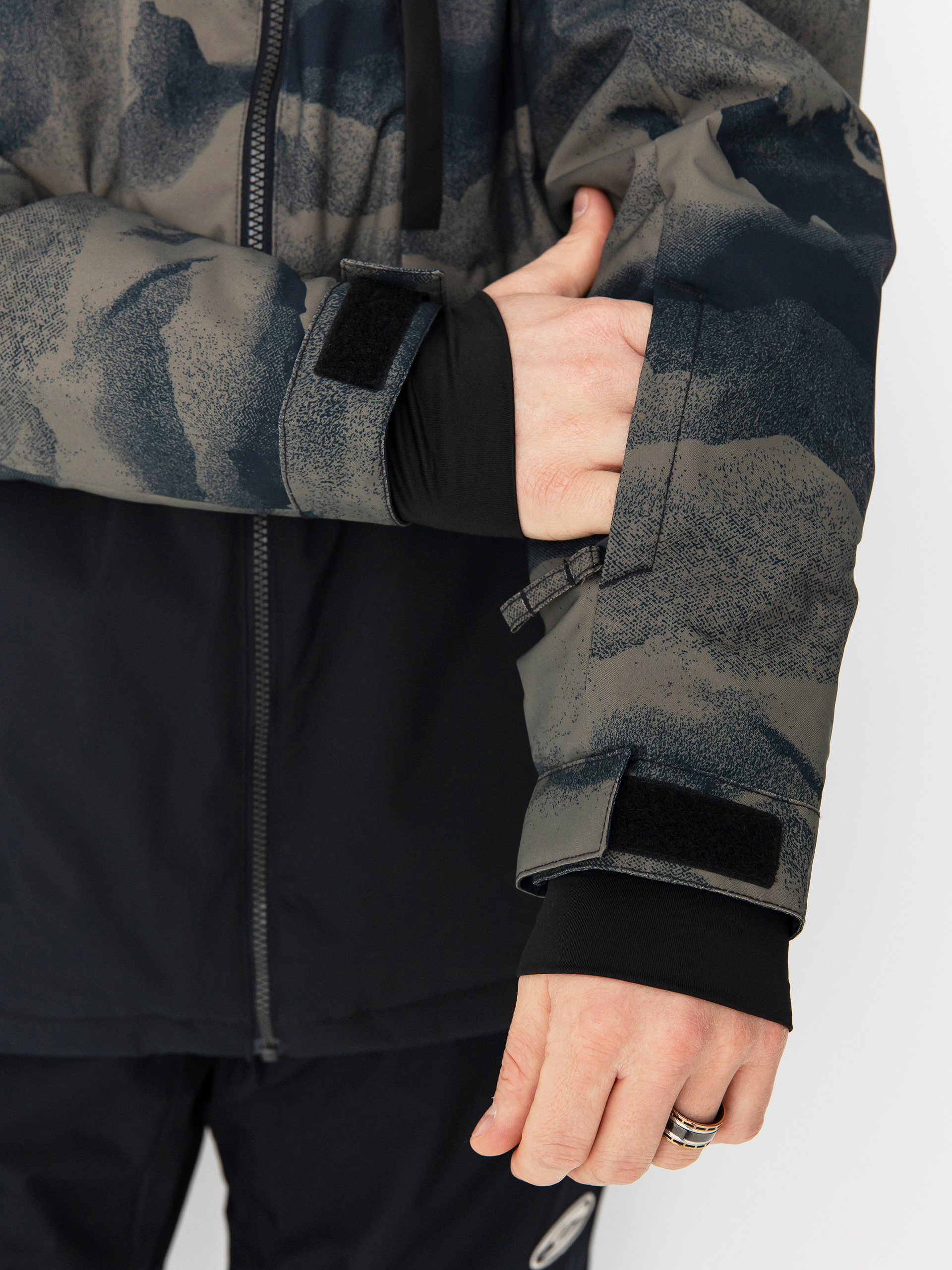 Férfi Quiksilver Mission Printed Block Snowboard dzseki (mountain spray cante)