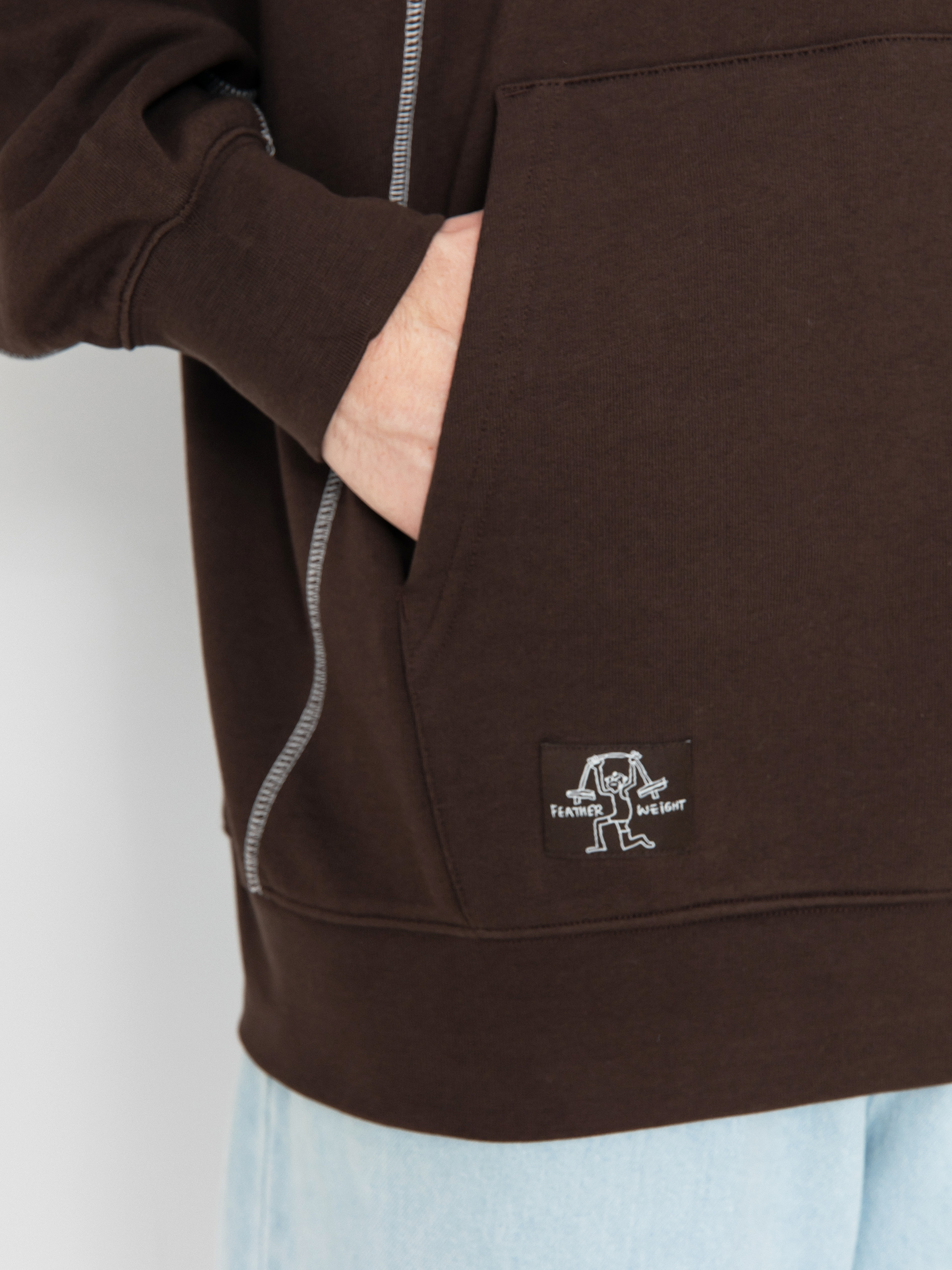 adidas Shmoo Fw HD Kapucnis pulóver (dbrown/cwhite)