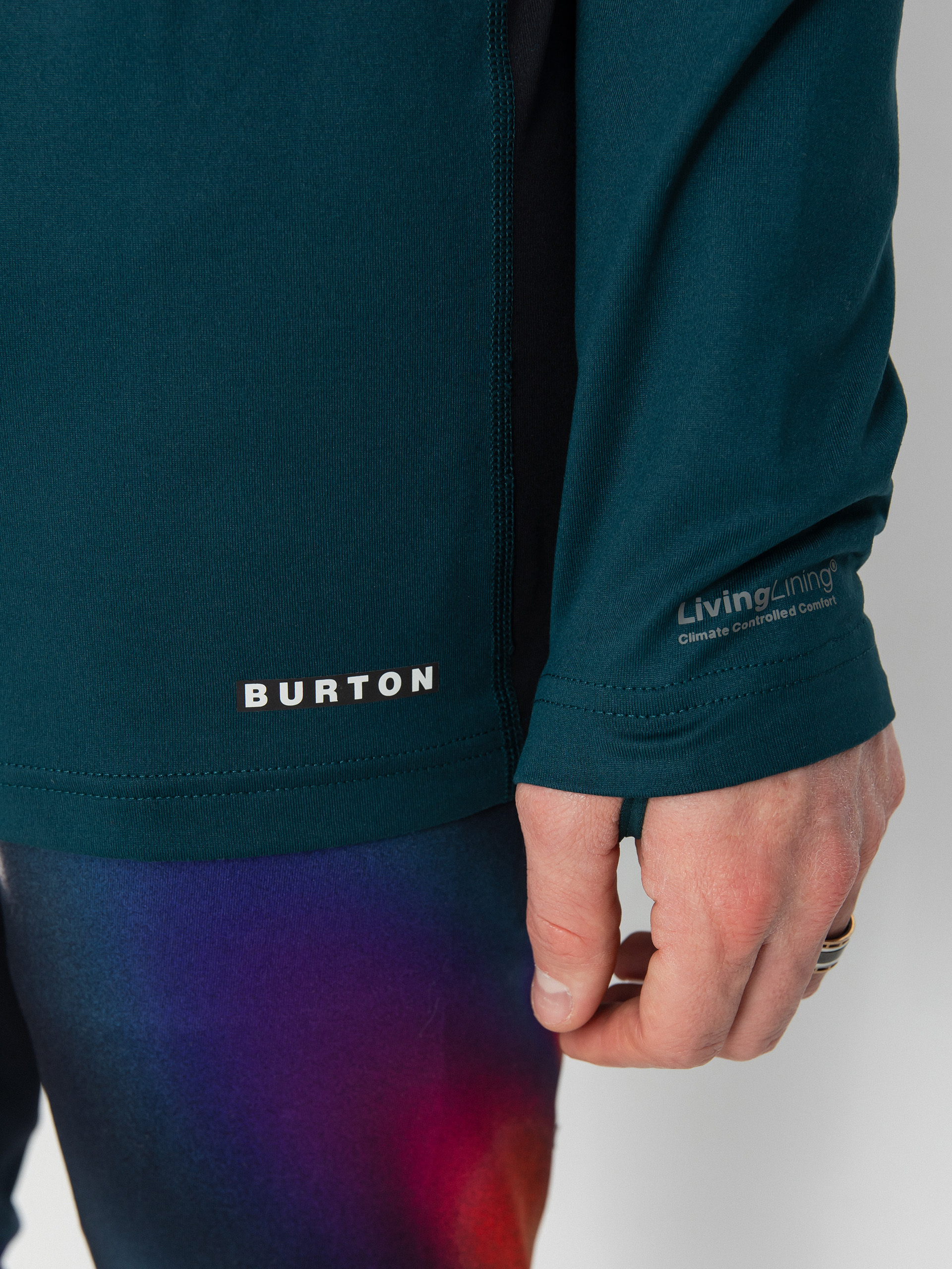 Burton Midweight X Crew Hosszú ujjú felső (deep emerald)