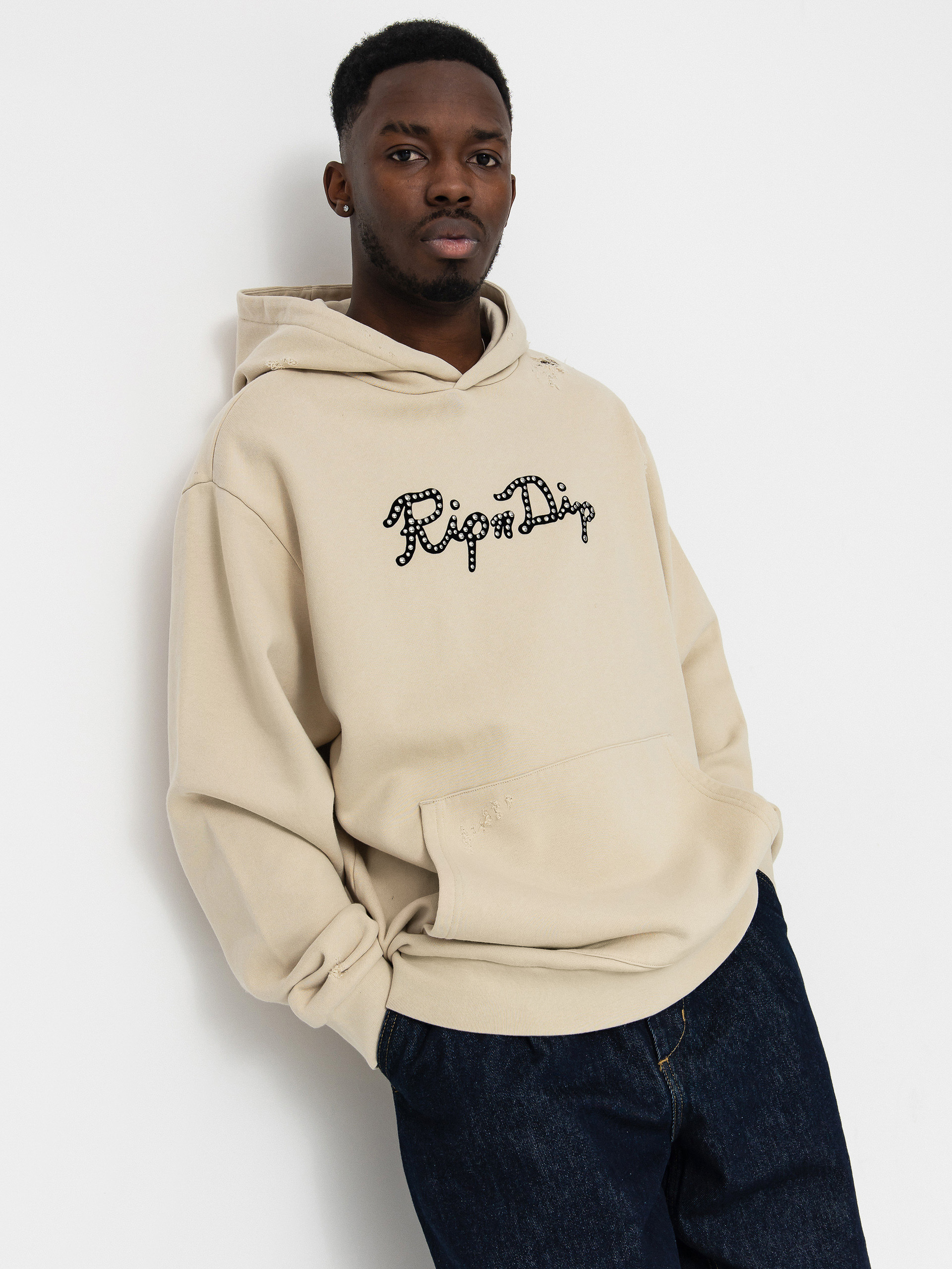 Kapucnis pulóver RipNDip Script HD