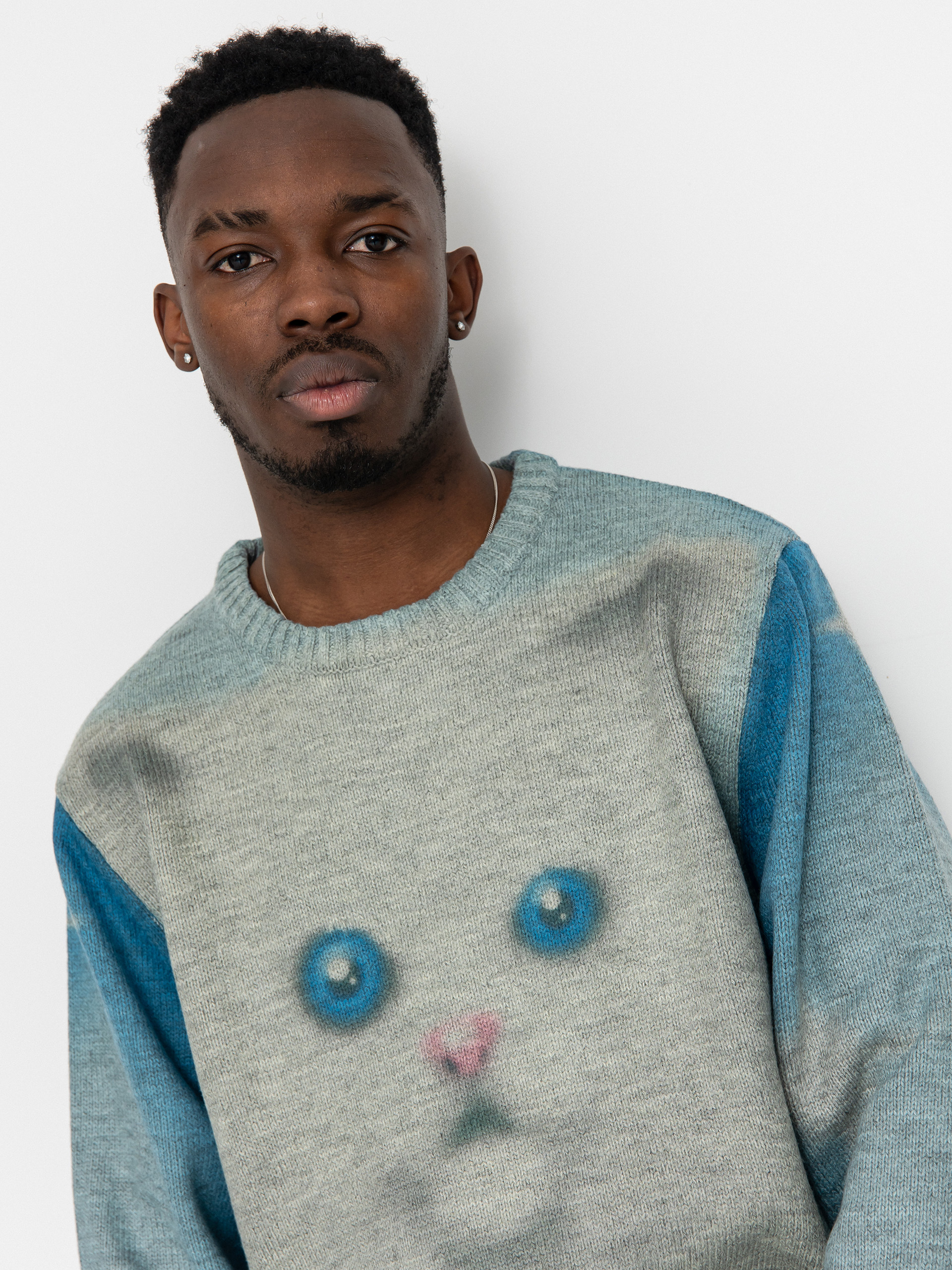 Pulóver RipNDip Sprinkles Knit (black/blue)