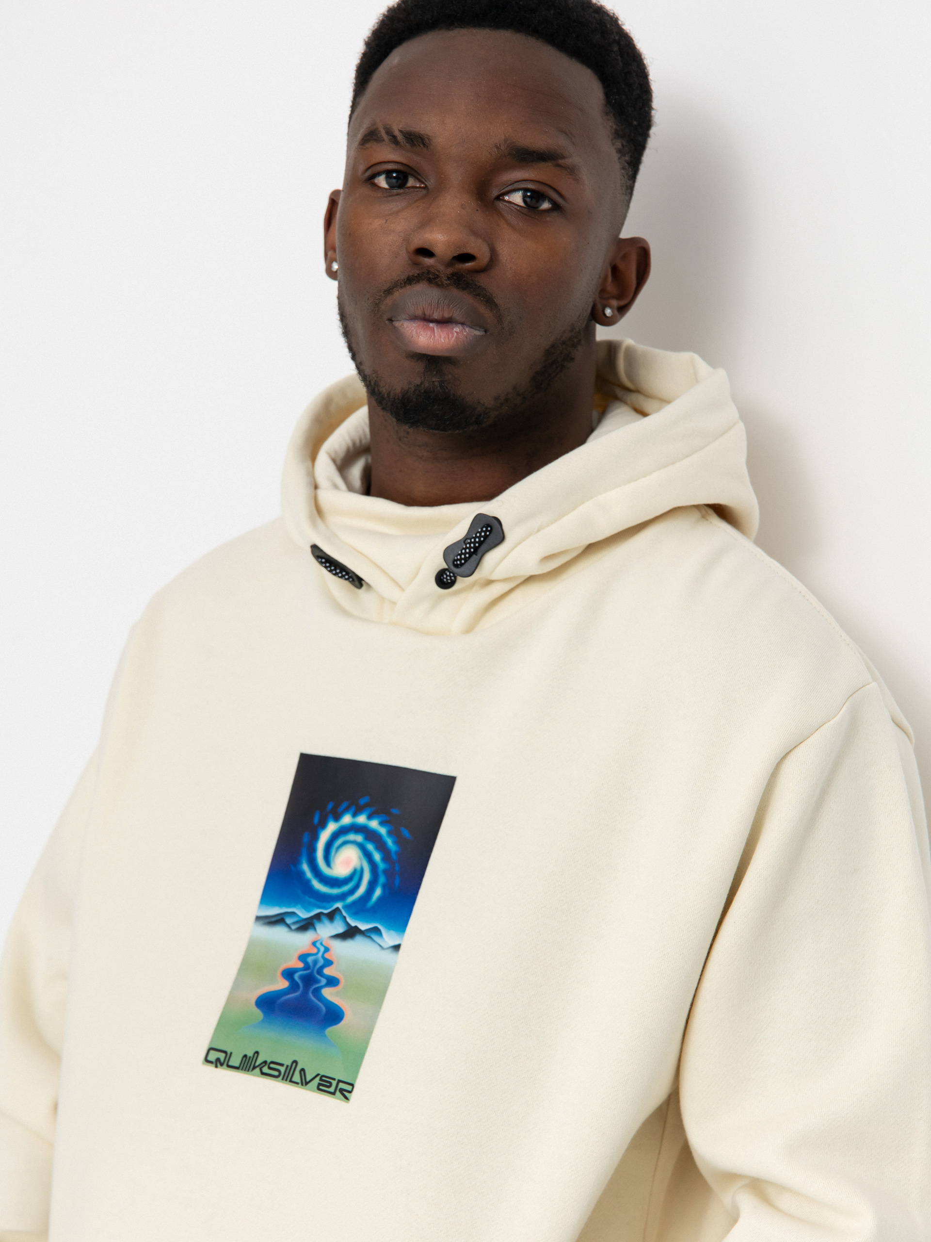 Férfi Thermo pulóver Quiksilver Big Logo Tech HD (birch)