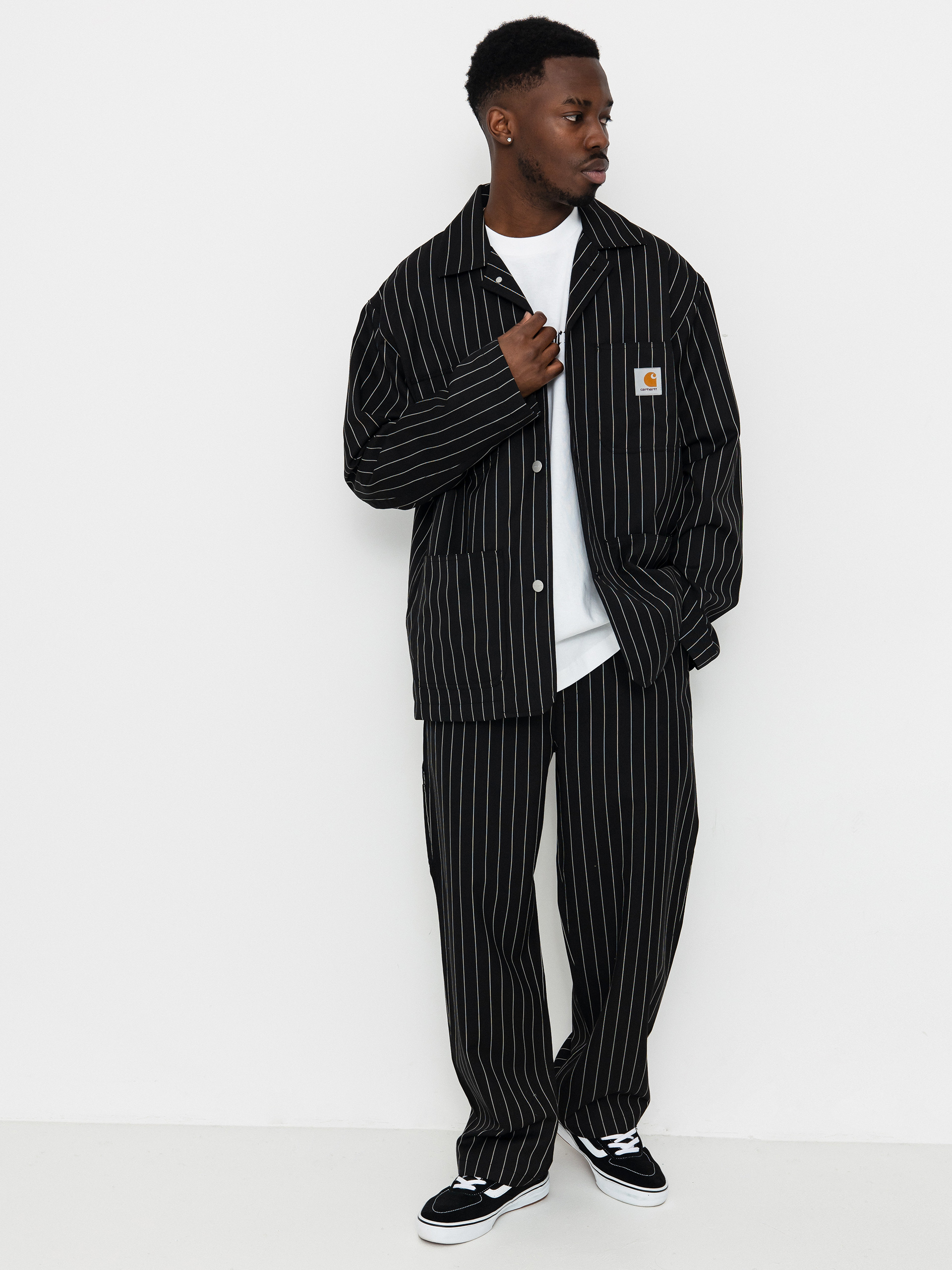 Carhartt WIP Seaton Kisnadru00e1g (seaton stripe black)
