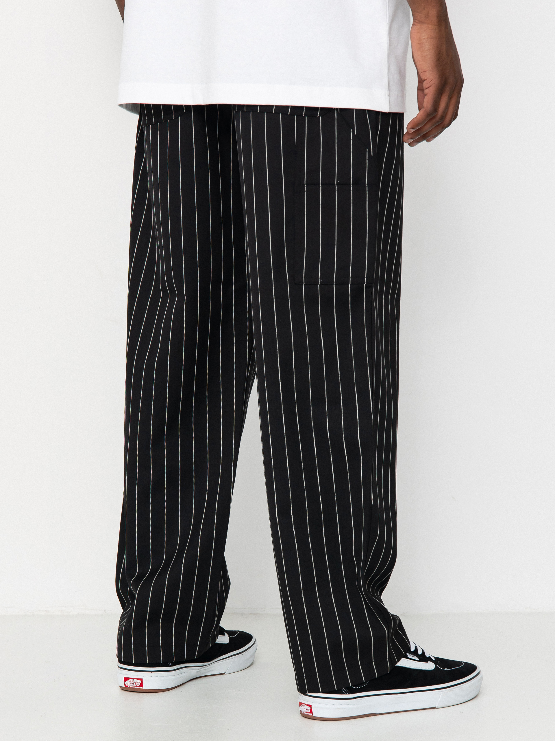 Carhartt WIP Seaton Kisnadrág (seaton stripe black)