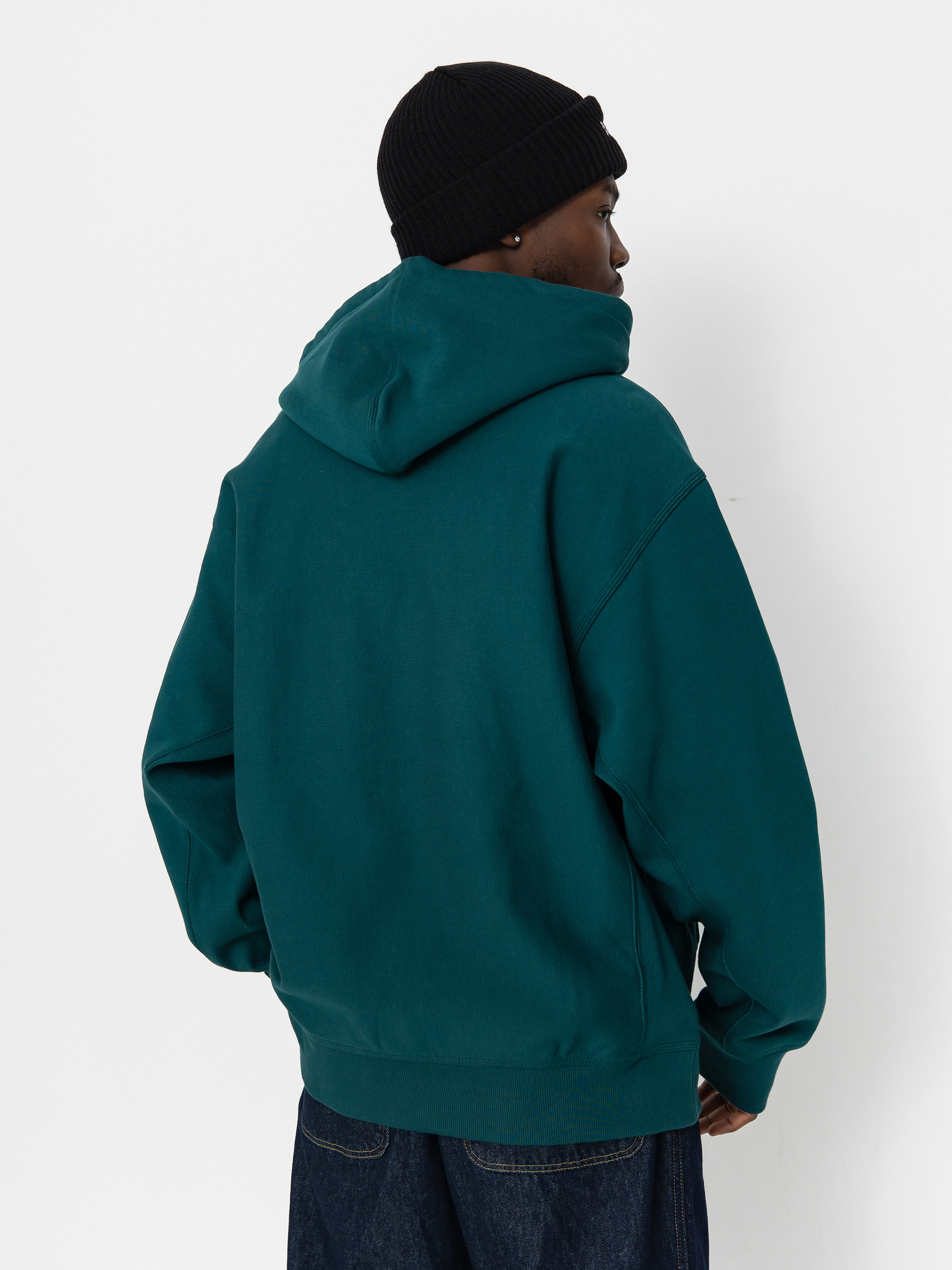 Carhartt WIP American Script HD Kapucnis pulóver (malachite)