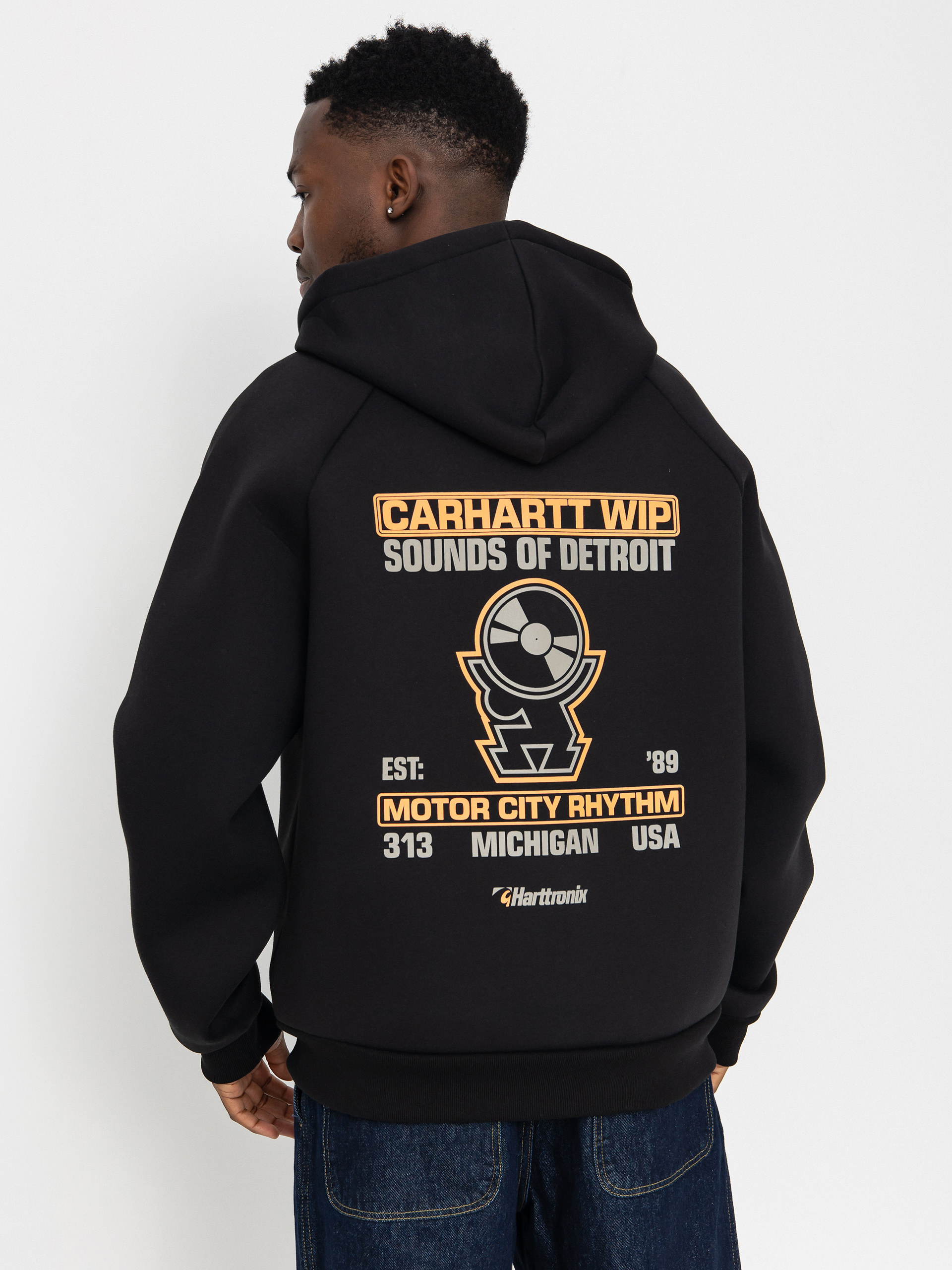 Dzseki Carhartt WIP Harttronix Car Lux (black/grey heather)