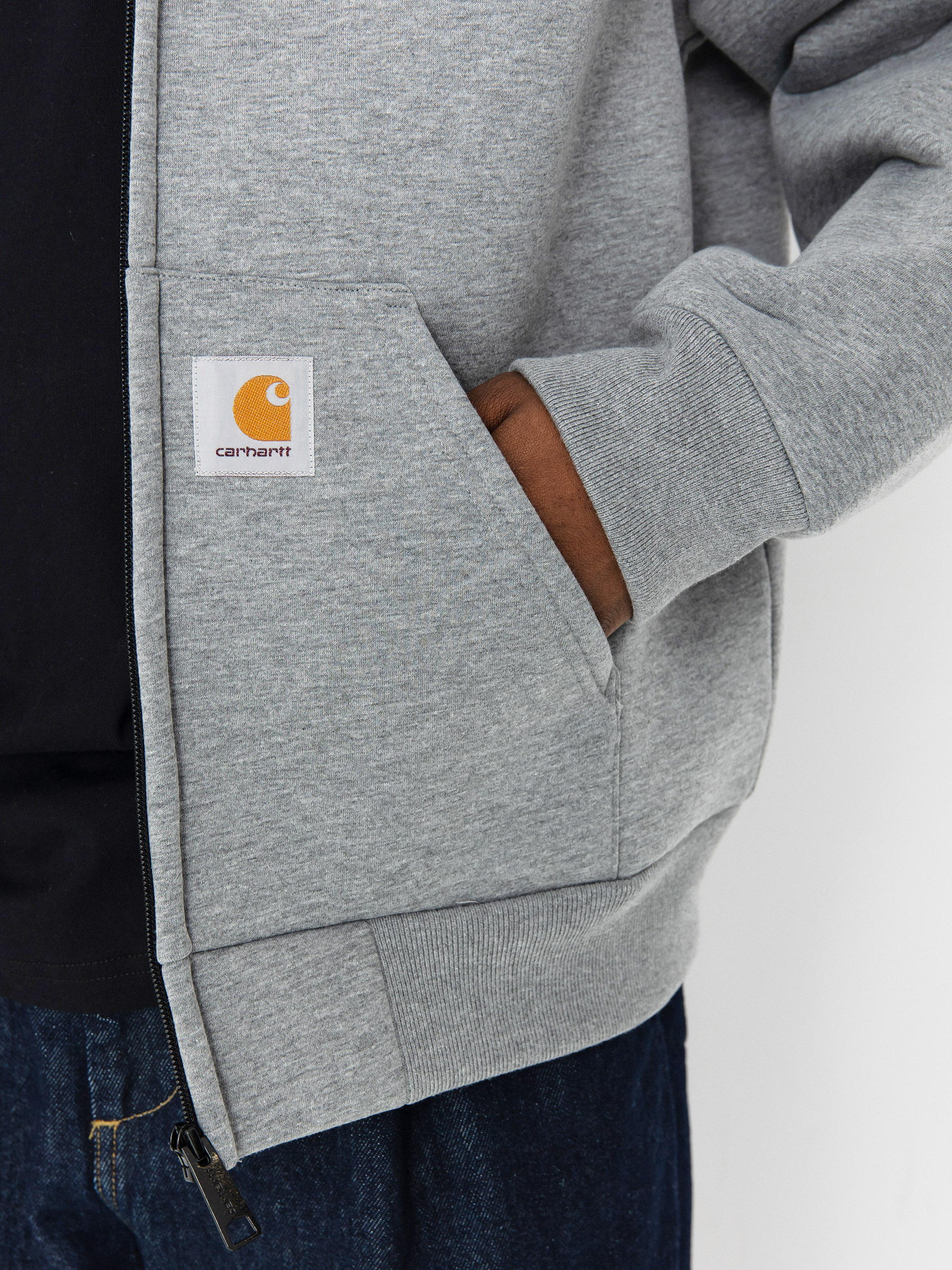 Dzseki Carhartt WIP Harttronix Car Lux (dark grey heather/grey)