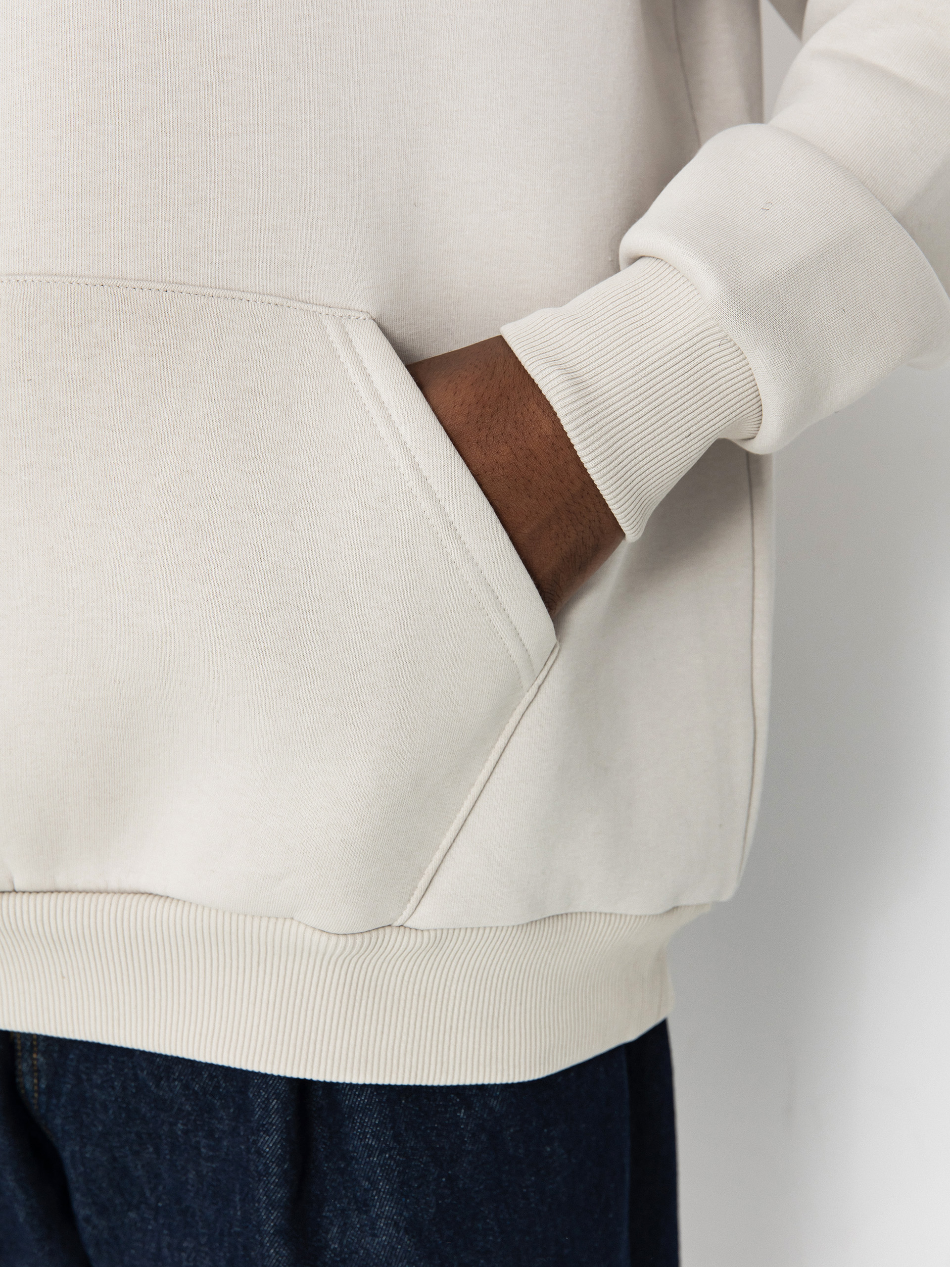 Method Snowboarding HD Kapucnis pulóver (bone)