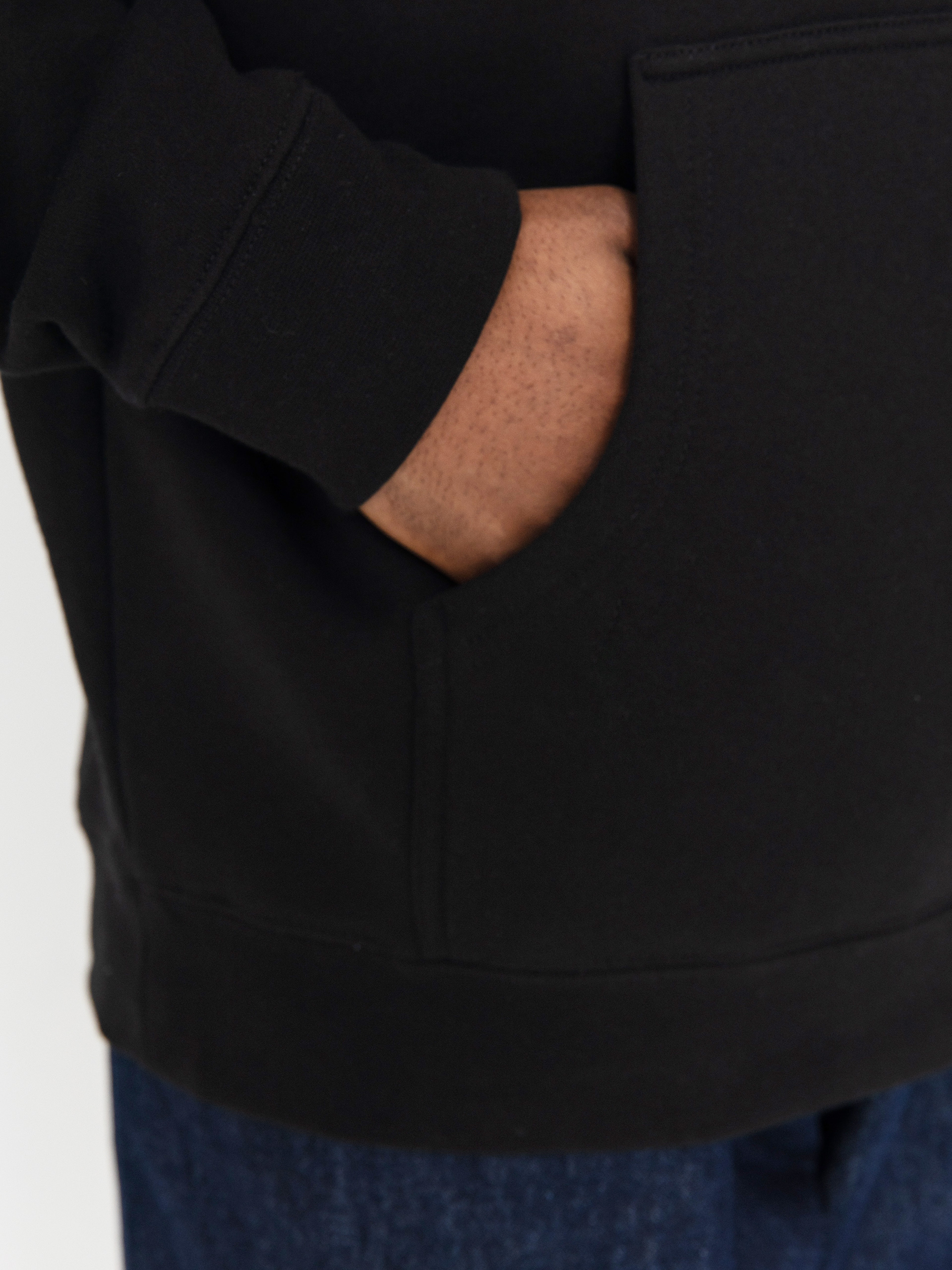 Kapucnis pulóver Spitfire Flying Grimple HD (black)