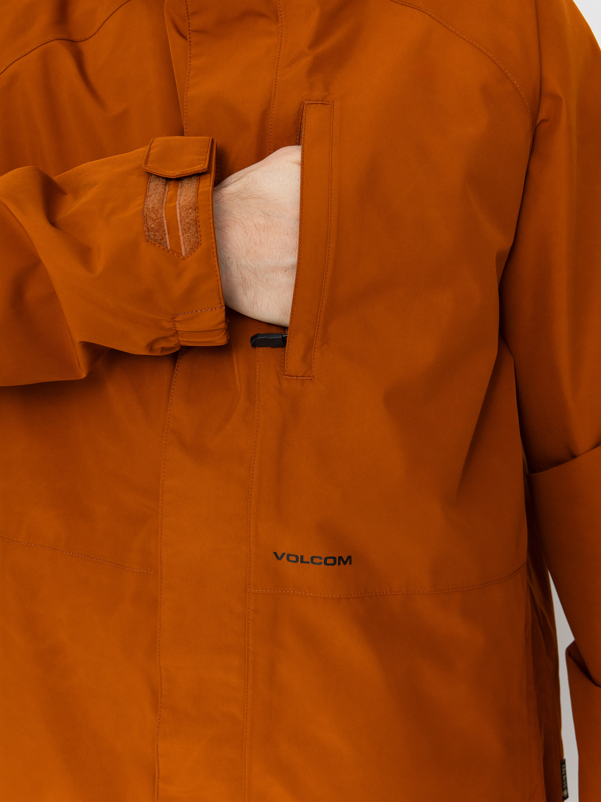 Férfi Snowboard dzseki Volcom Dua Ins Gore (caramel)