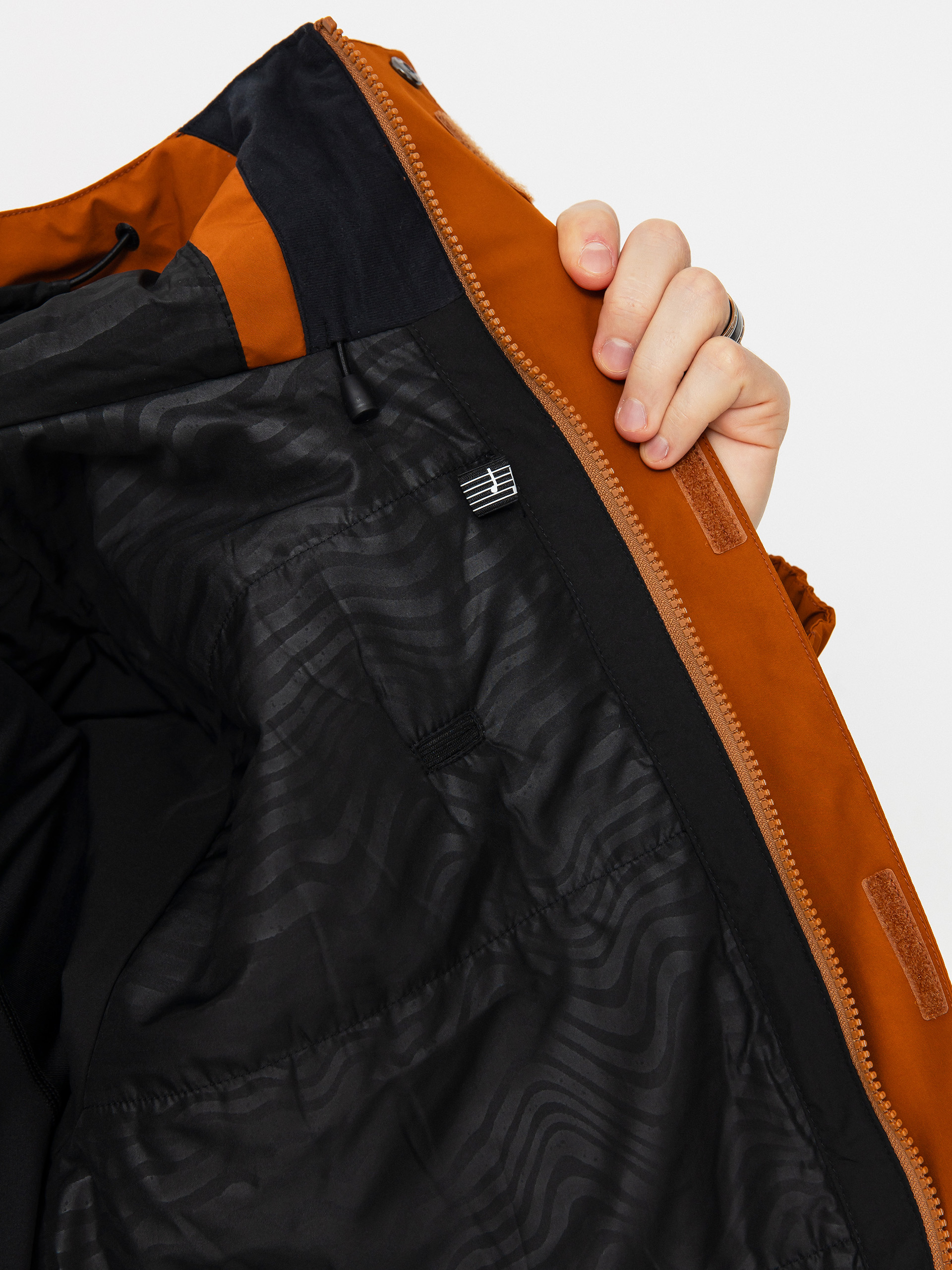 Férfi Snowboard dzseki Volcom Dua Ins Gore (caramel)