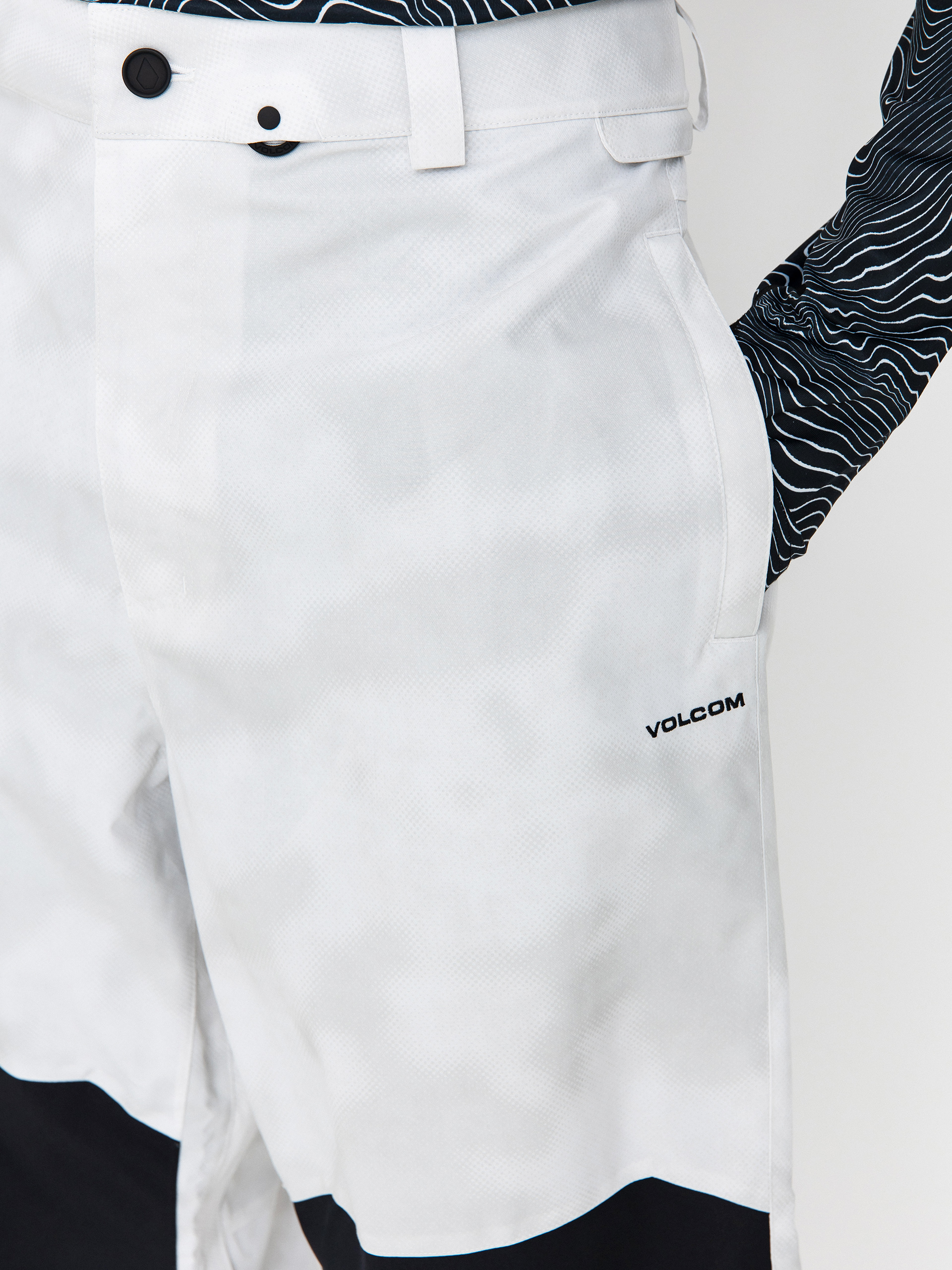 Férfi Volcom Snow Billow Snowboard nadrág (white camo)