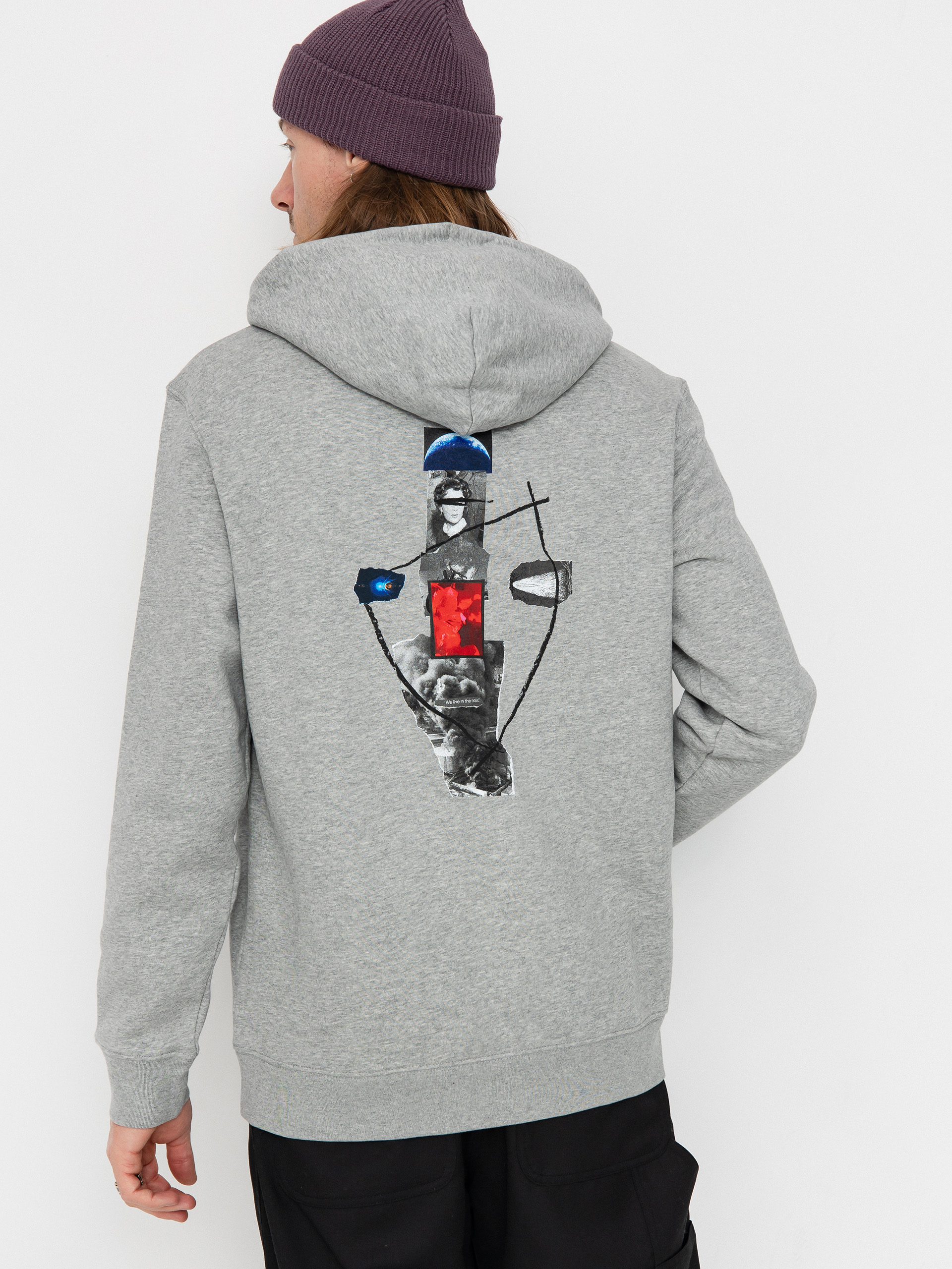 Poetic Collective In The Now HD Kapucnis pulu00f3ver (heather grey)