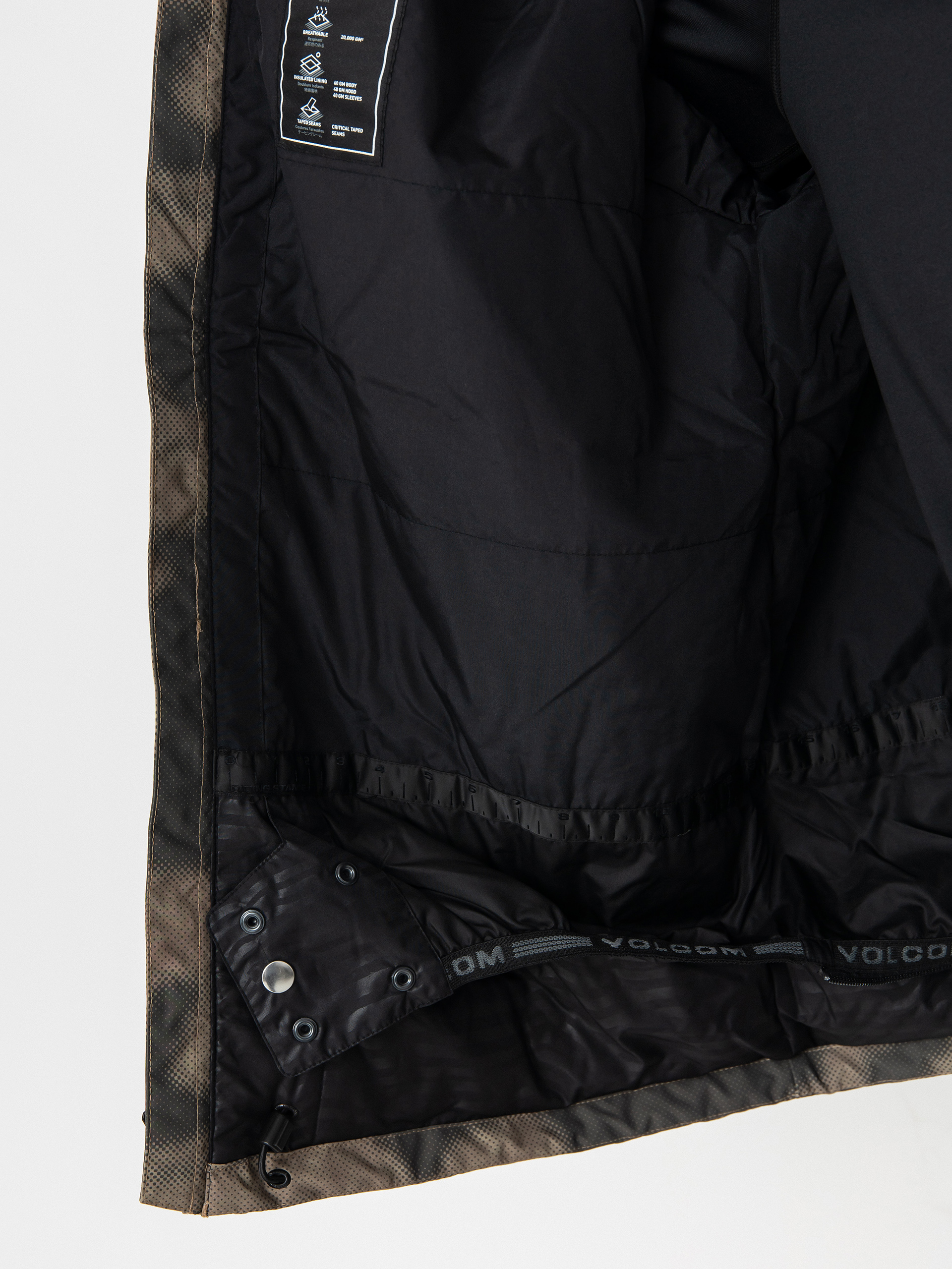 Férfi Snowboard dzseki Volcom 2836 Ins (camouflage)