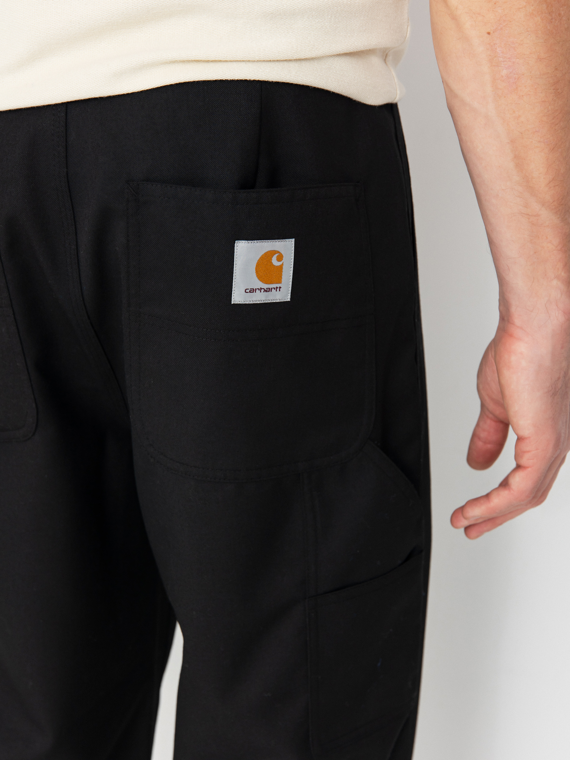 Carhartt WIP Seaton Kisnadrág (black)