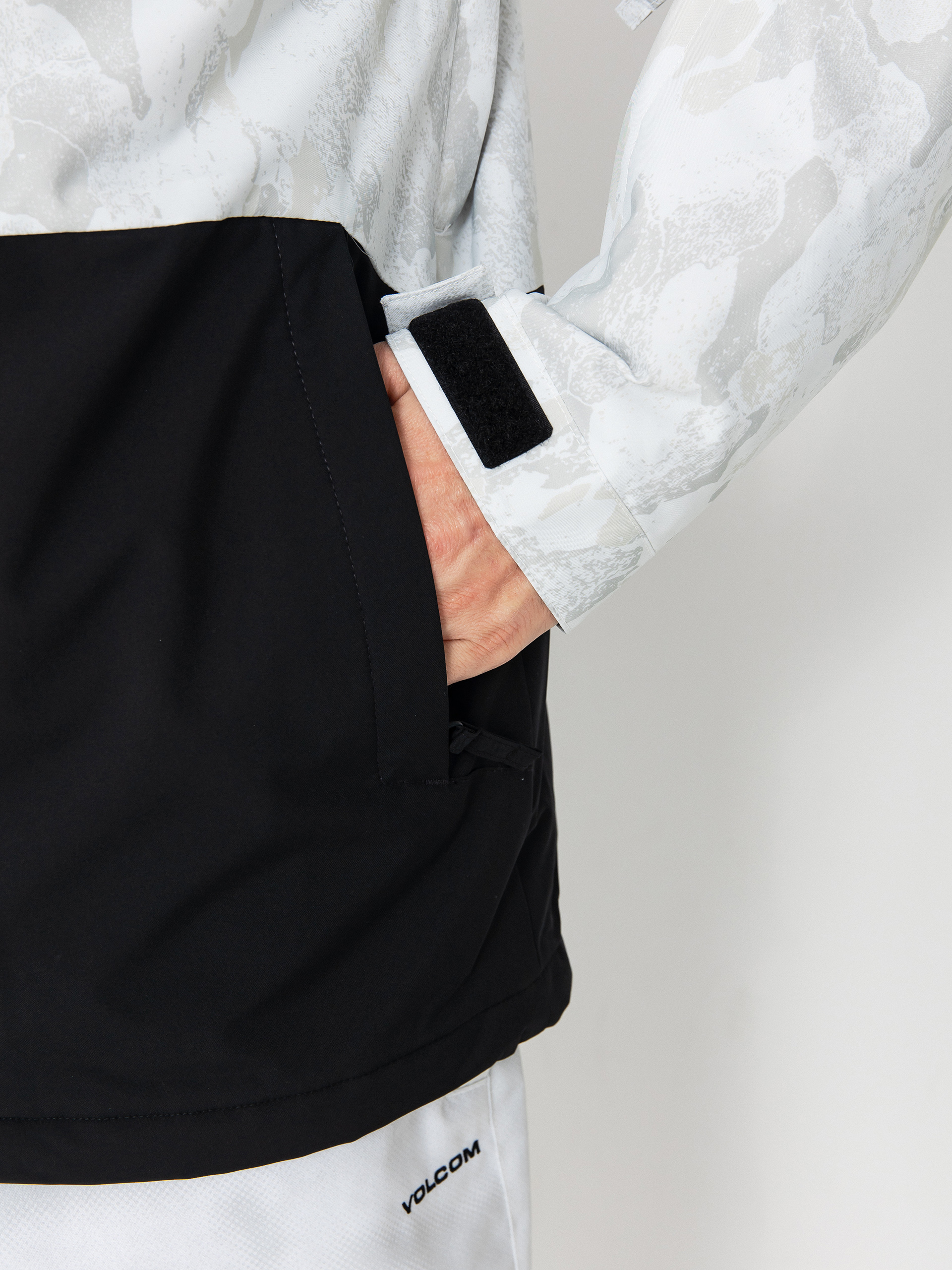 Férfi Snowboard dzseki Quiksilver Mission Printed Block (nature zoom birch)