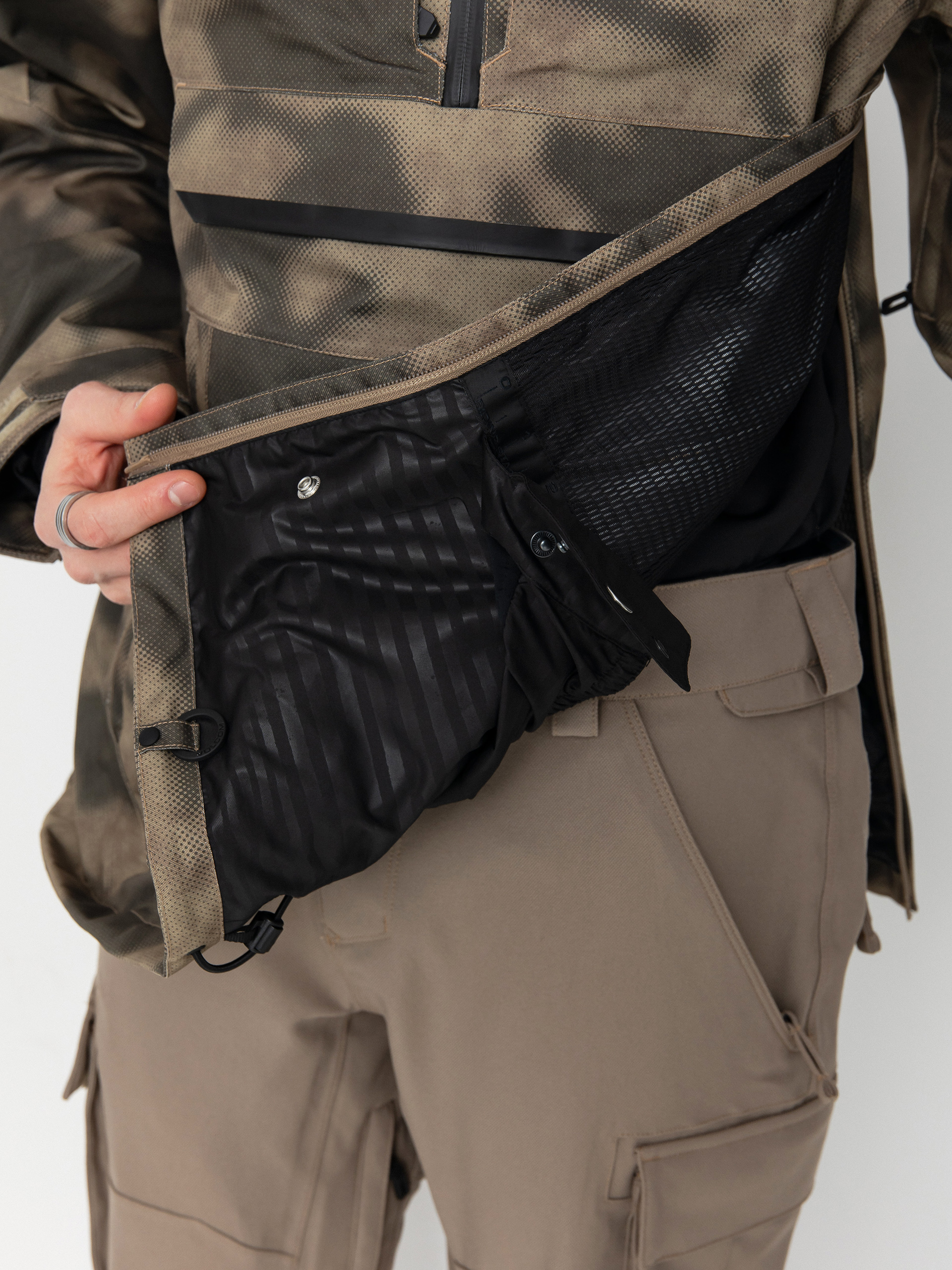 Férfi Snowboard dzseki Volcom Brighton Pullover (camouflage)