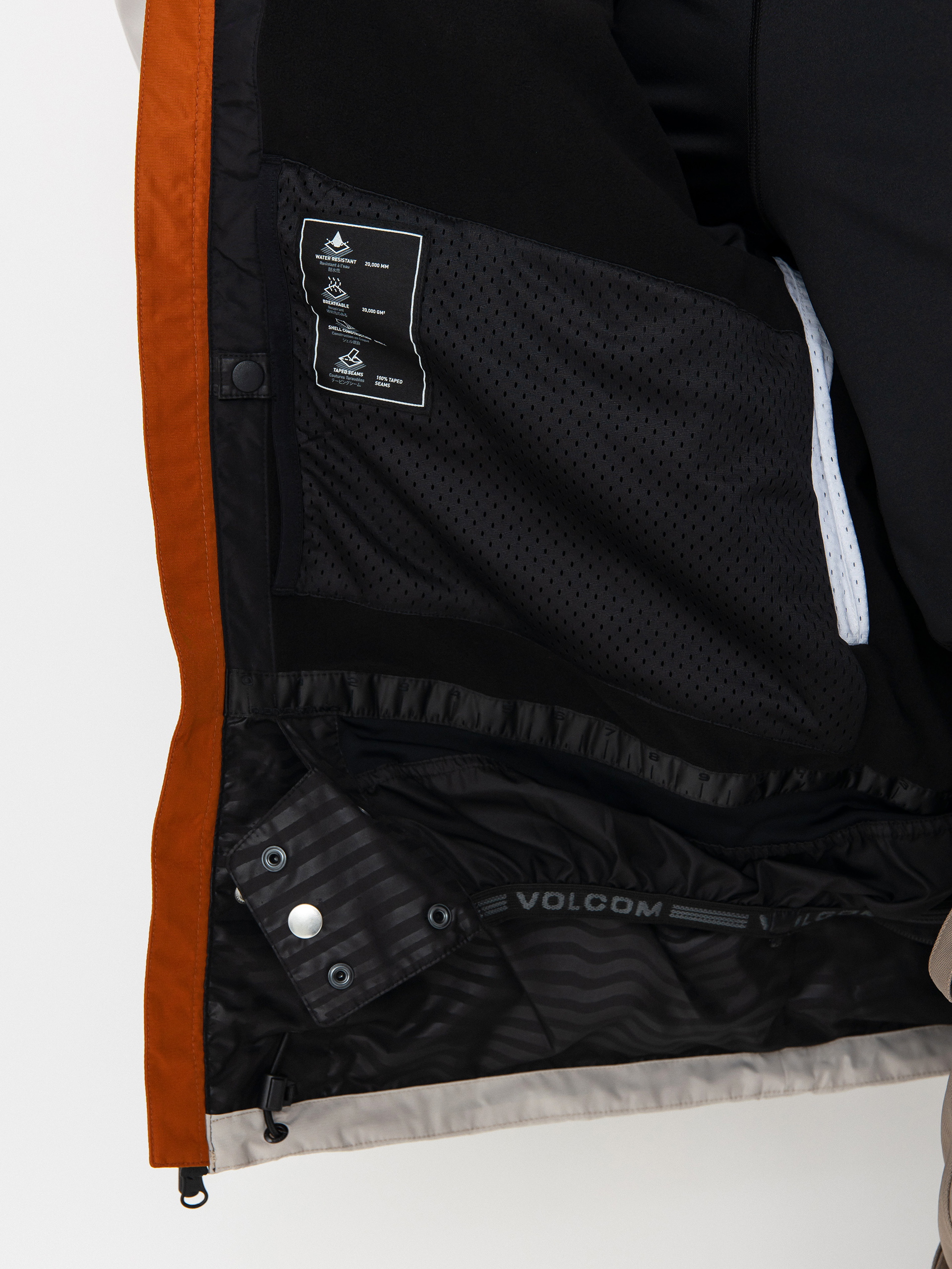 Férfi Snowboard dzseki Volcom Nightbreaker 20K (chestnut brown)