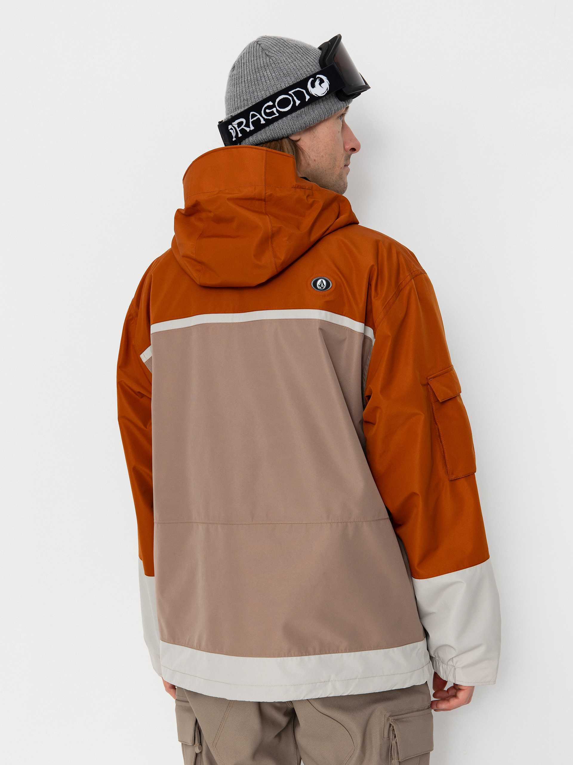 Férfi Snowboard dzseki Volcom Nightbreaker 20K (chestnut brown)