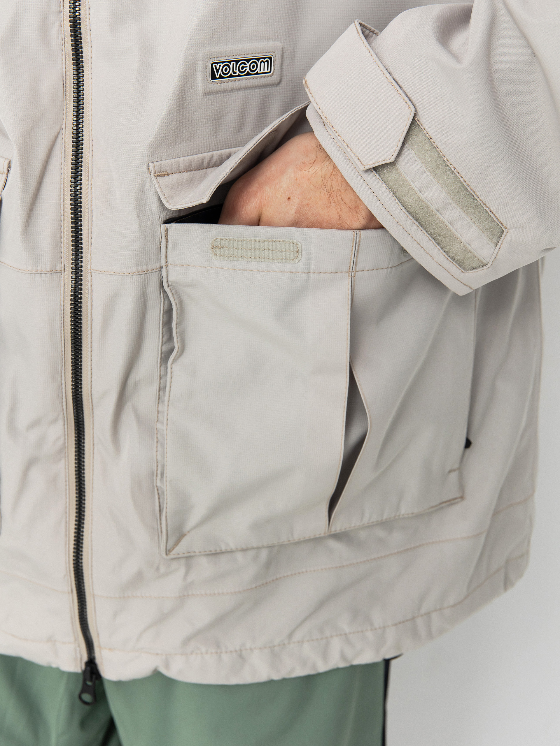 Férfi Snowboard dzseki Volcom Nightbreaker 20K (grey)