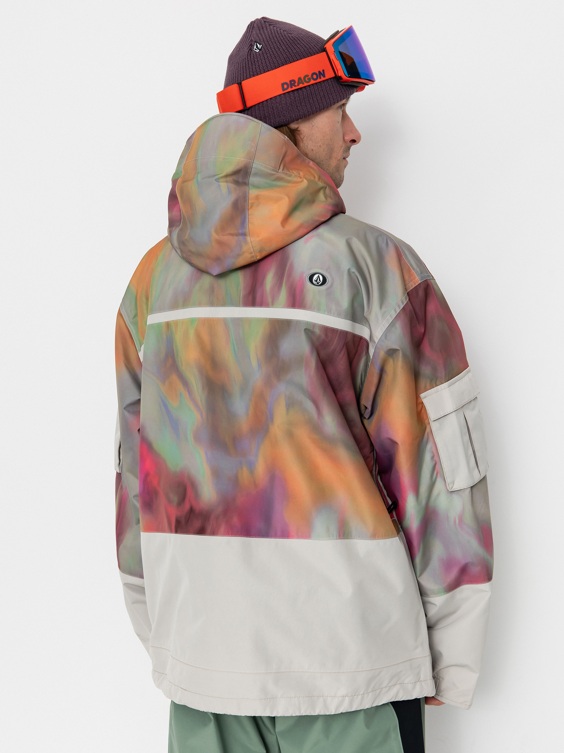 Férfi Snowboard dzseki Volcom Nightbreaker 20K (grey)