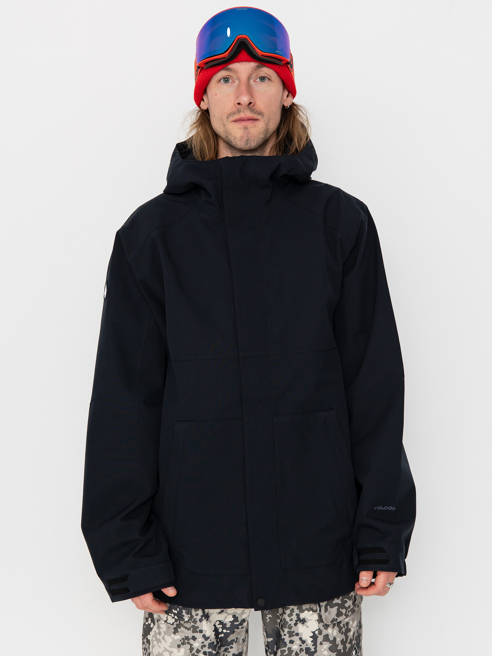 Snowboard dzseki Volcom Brighton Full Zip (black)