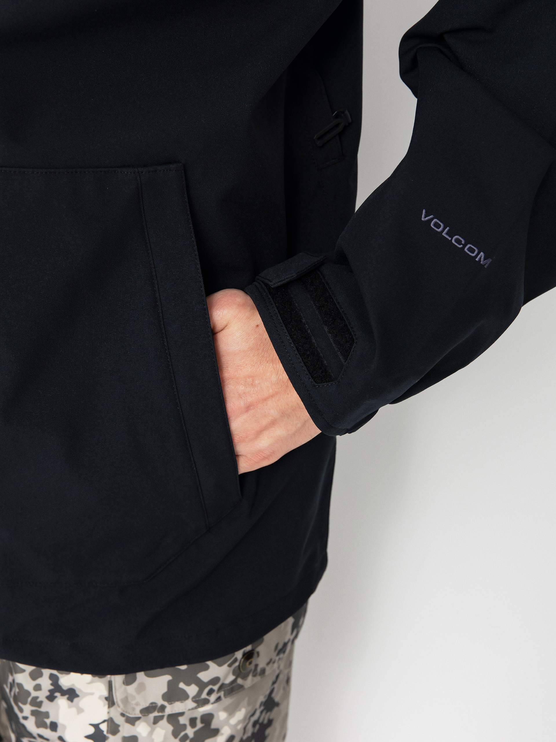 Férfi Snowboard dzseki Volcom Brighton Full Zip (black)