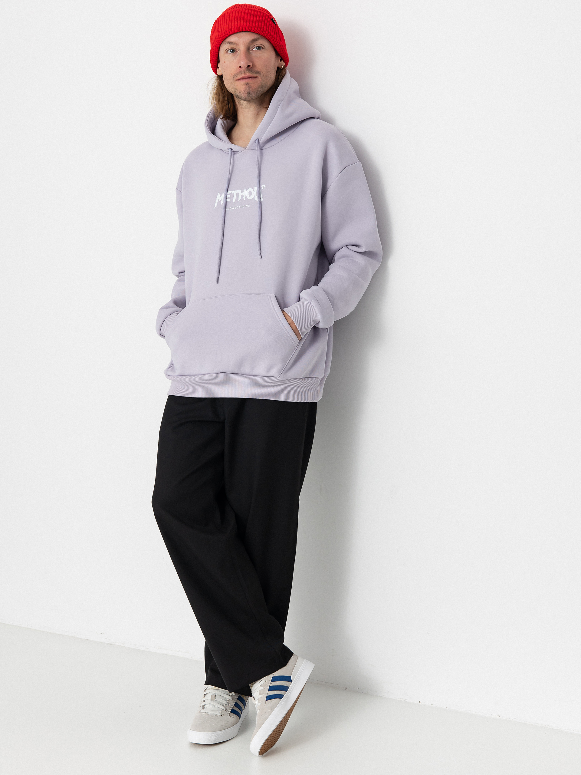 Method Snowboarding HD Kapucnis pulóver (lilac)