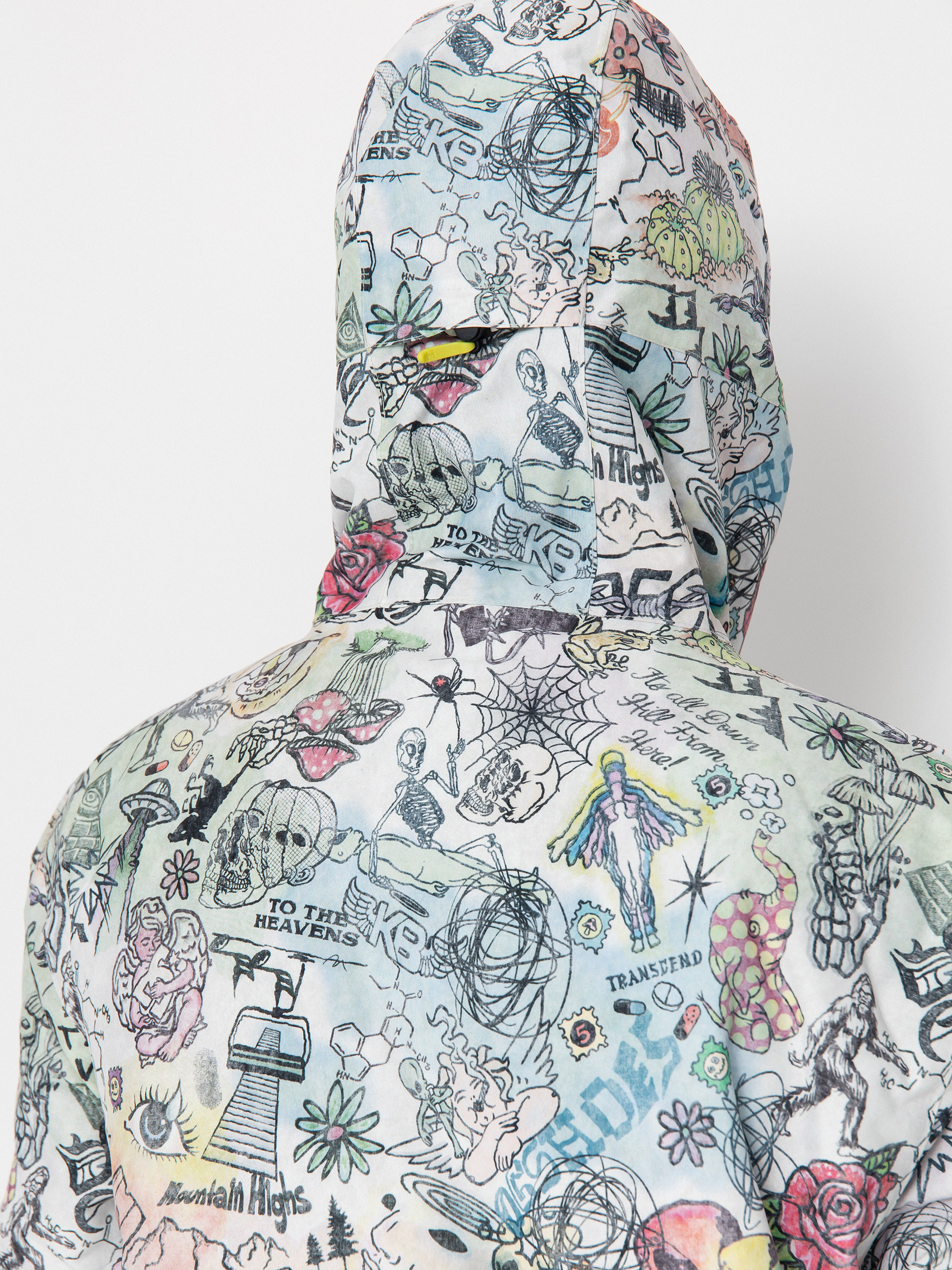 Férfi Snowboard dzseki DC Basis Print (vision quest)