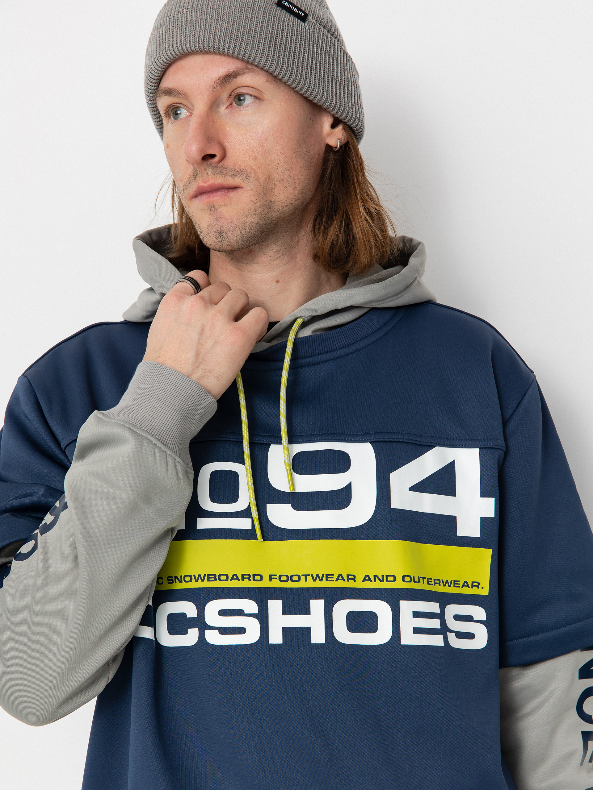 Férfi DC Dryden Thermo pulóver (dress blues)