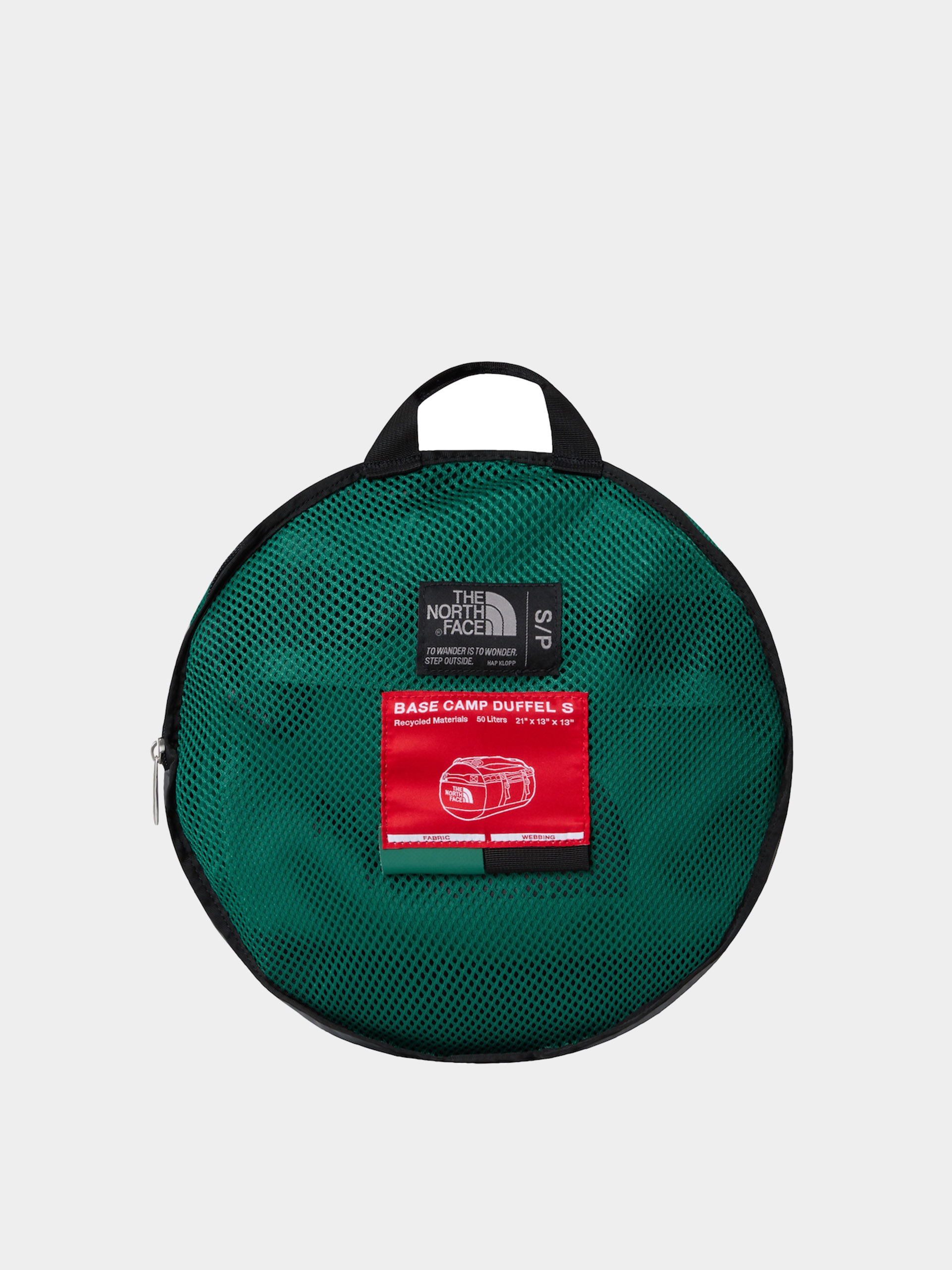 Táska The North Face Base Camp Duffel S (evergreen/tnf black)