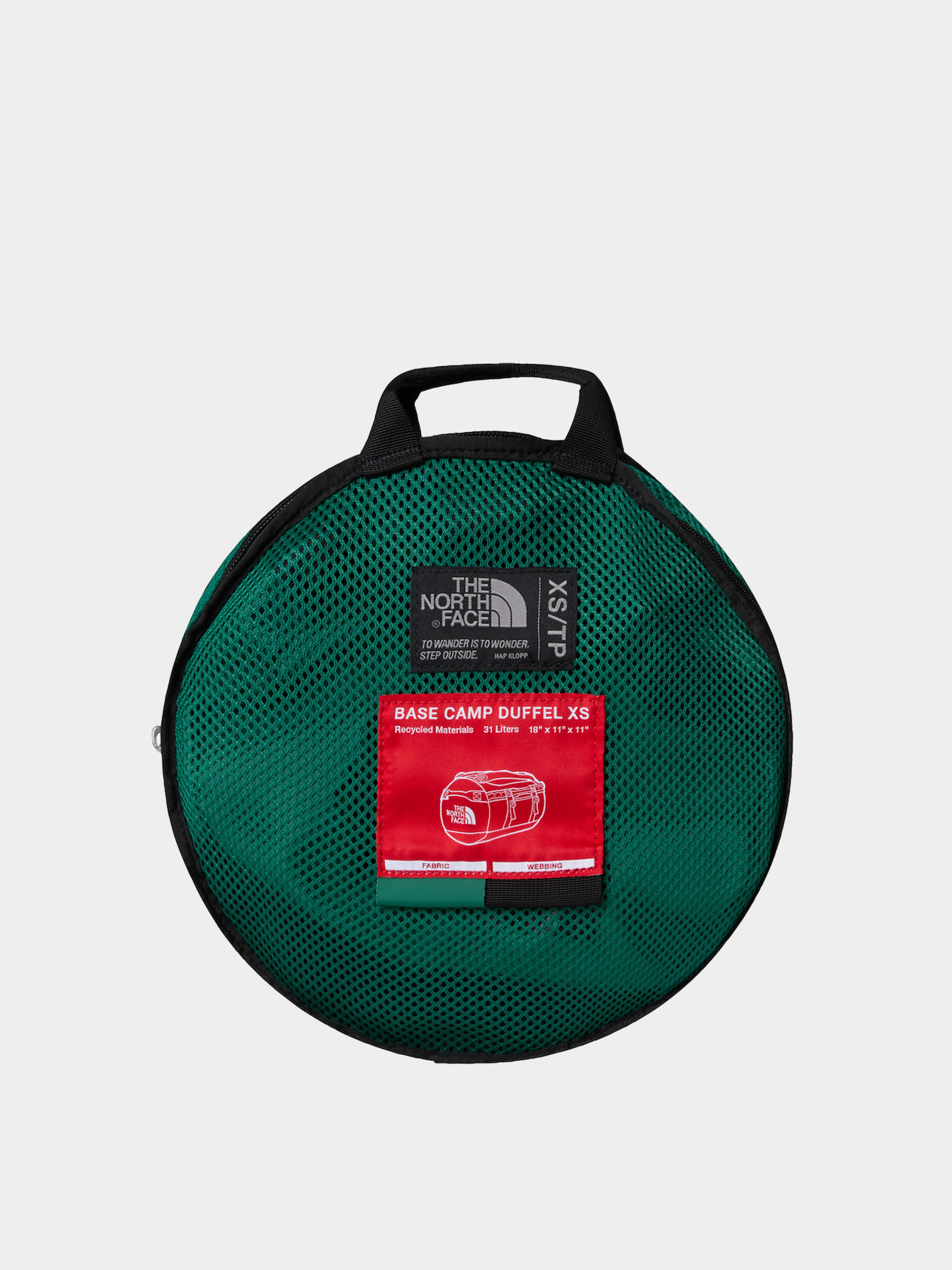 Táska The North Face Base Camp Duffel XS (evergreen/tnf black)