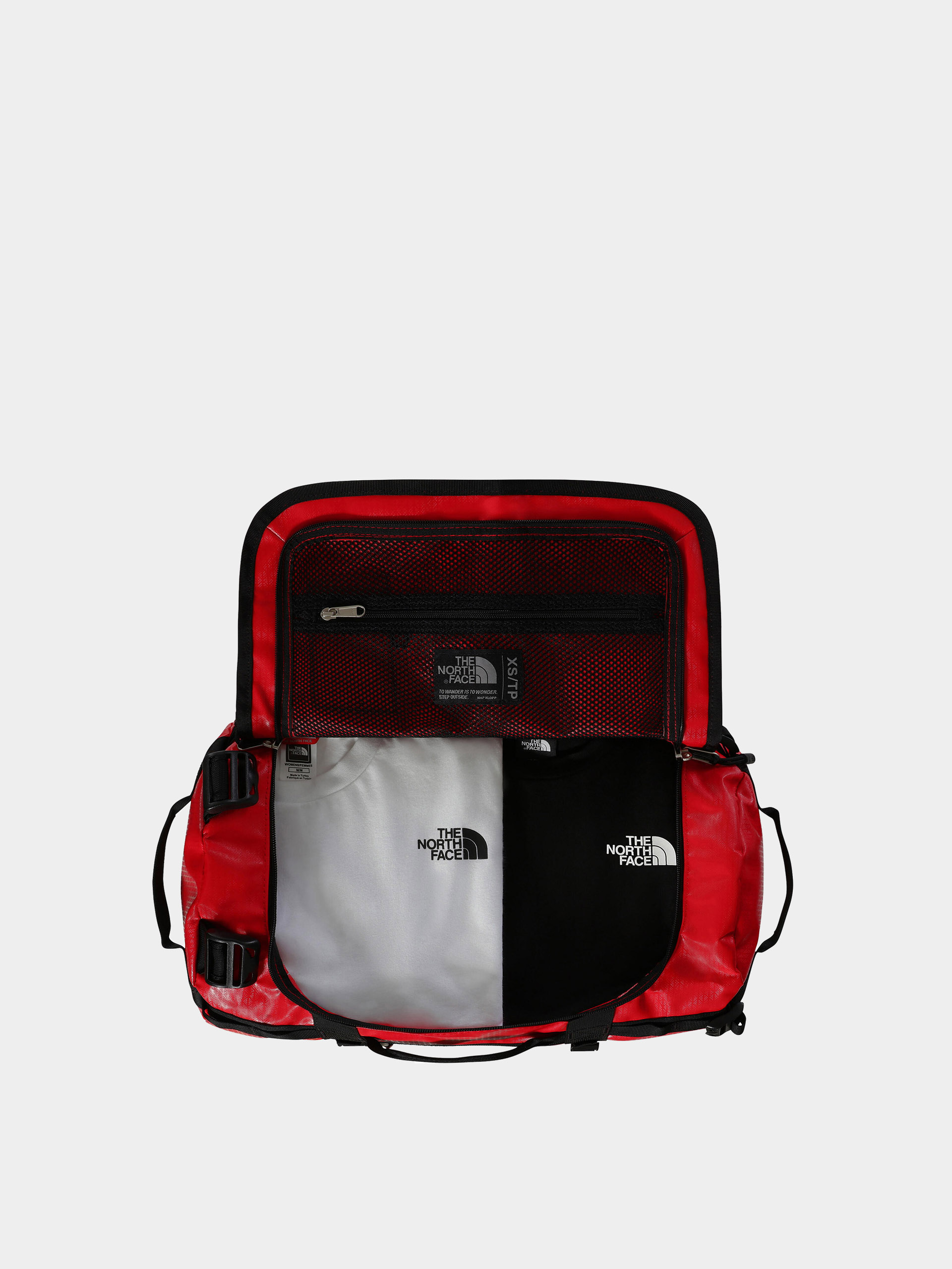 Táska The North Face Base Camp Duffel XS (tnf red tnf black npf)