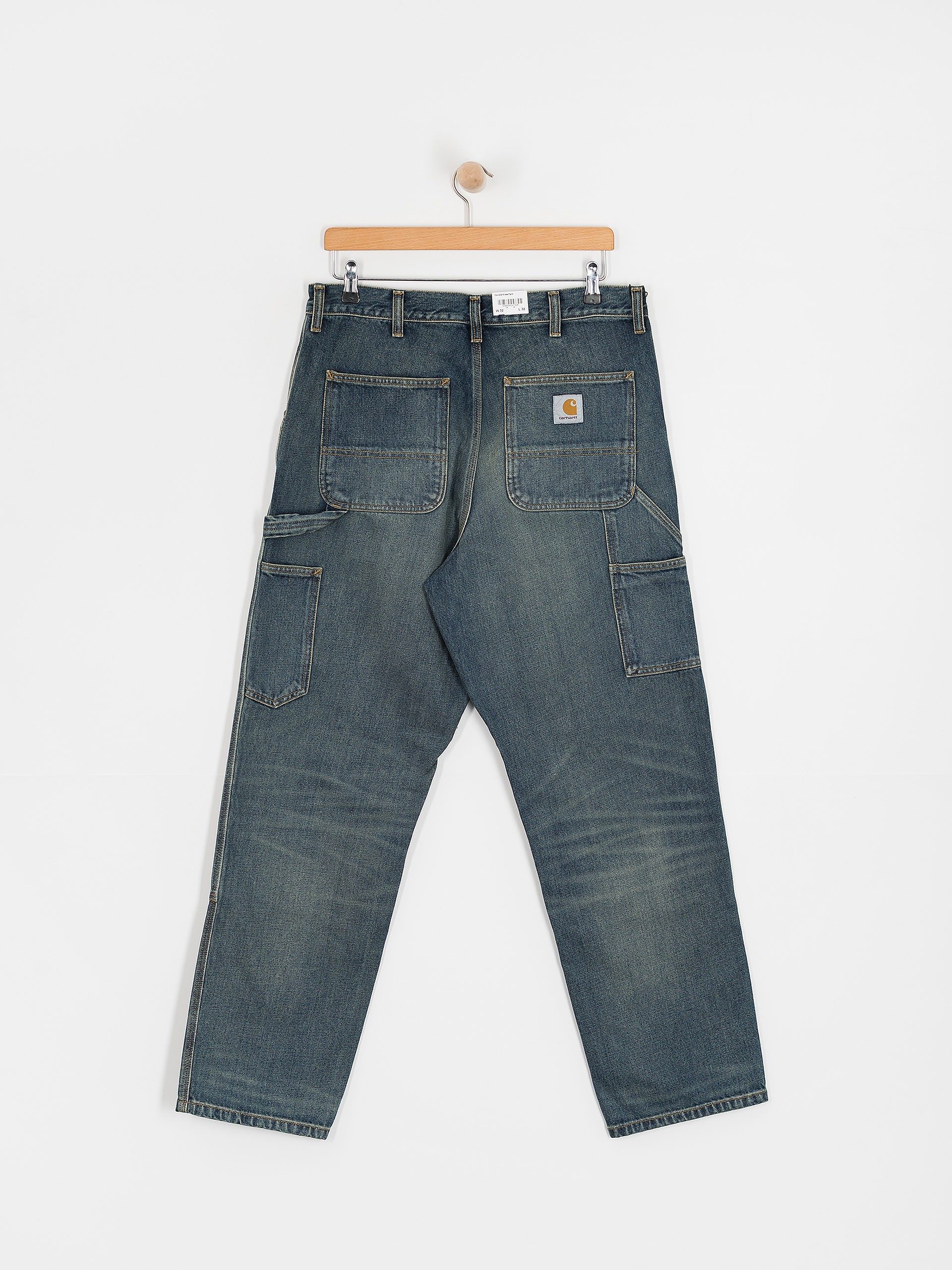 Carhartt WIP Double Knee Kisnadrág (blue)