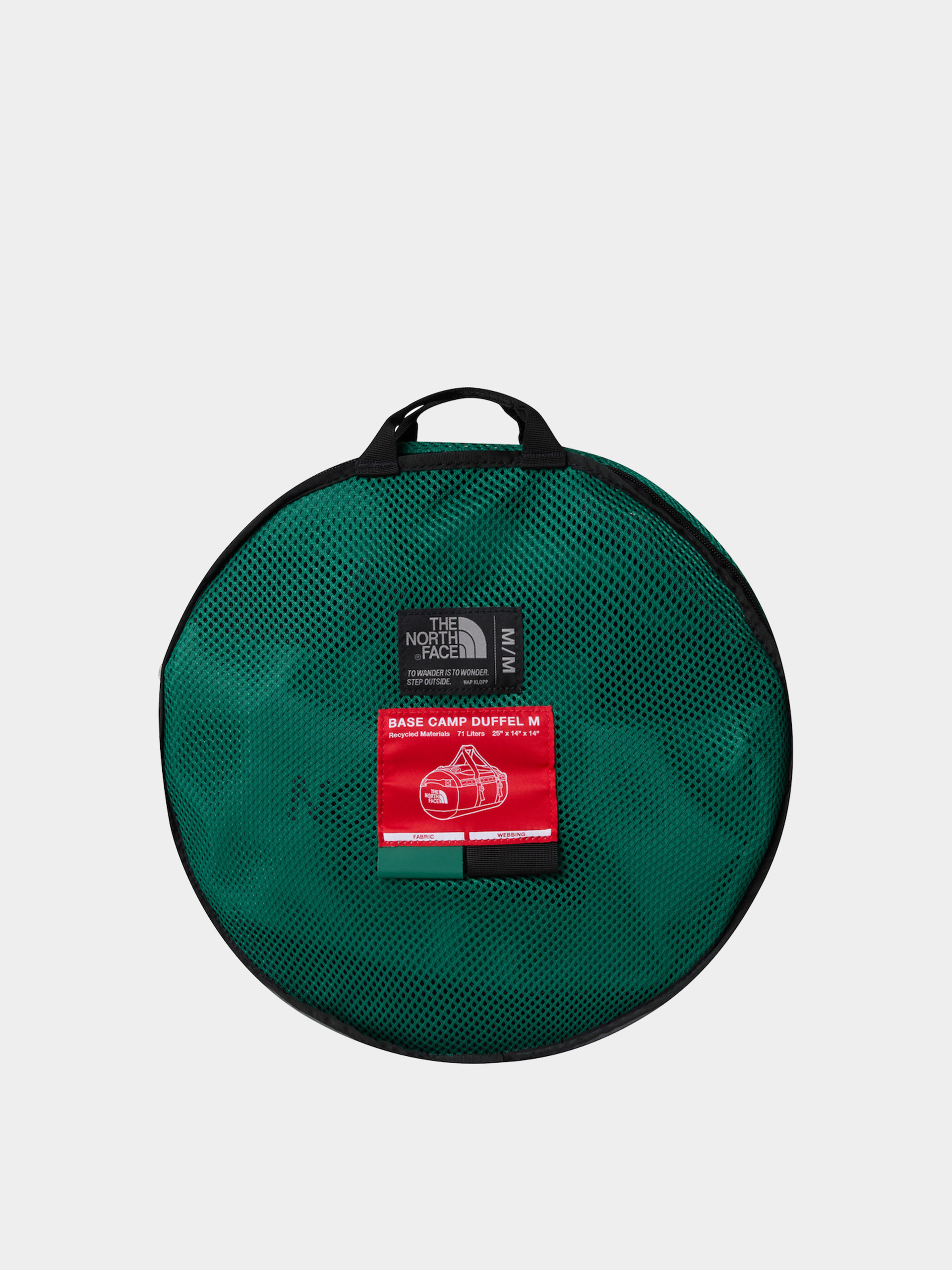 Táska The North Face Base Camp Duffel M (evergreen/tnf black)