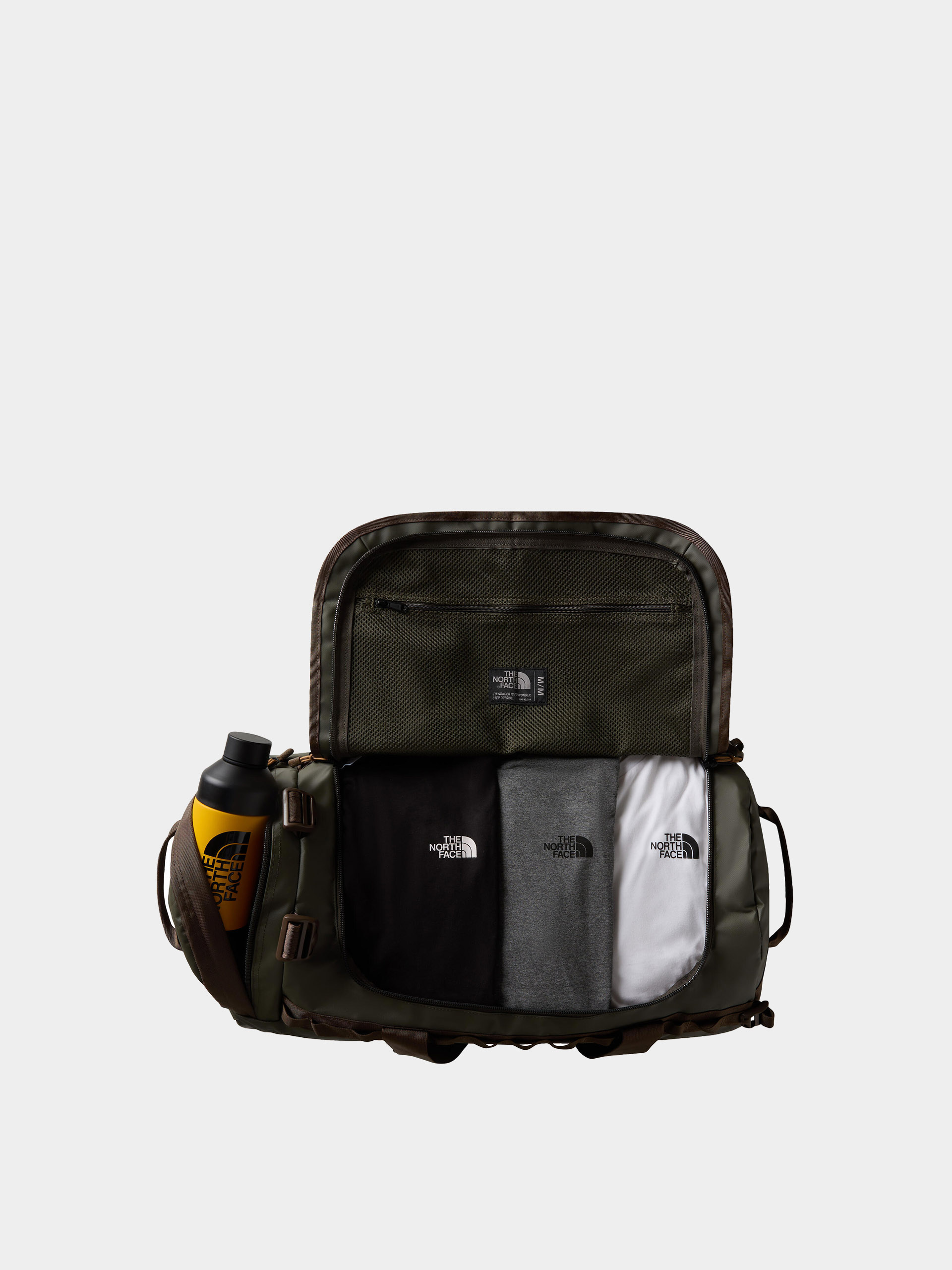 Táska The North Face Base Camp Duffel M (new taupe green smokey)