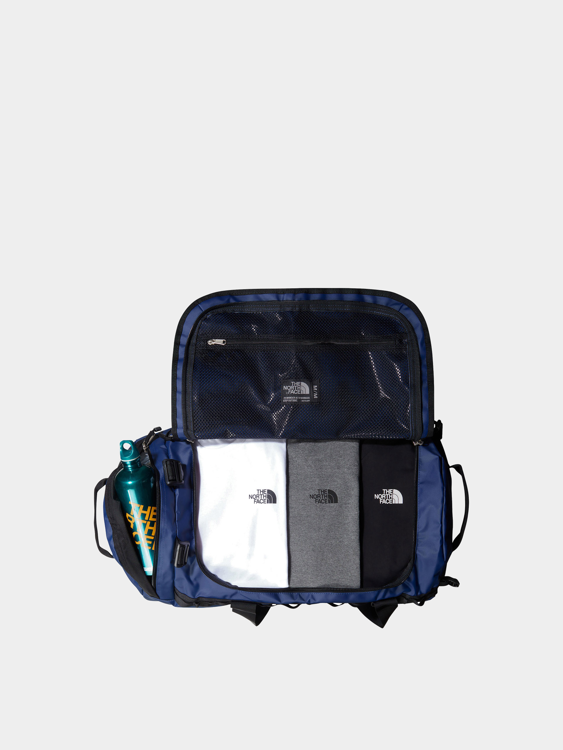 Táska The North Face Base Camp Duffel M (summit navy tnf black n)