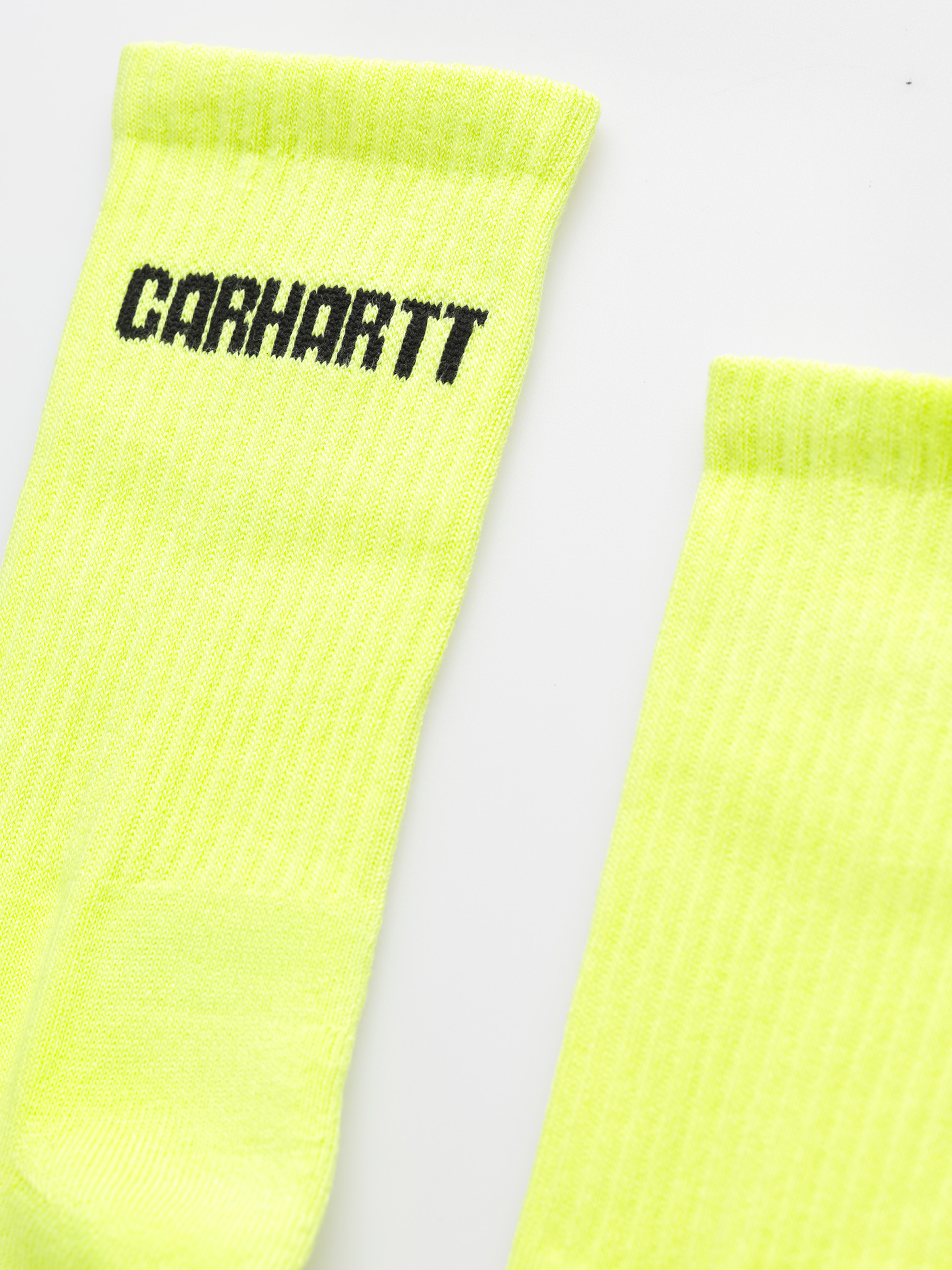 Zokni Carhartt WIP Industry (lumo yellow/black)