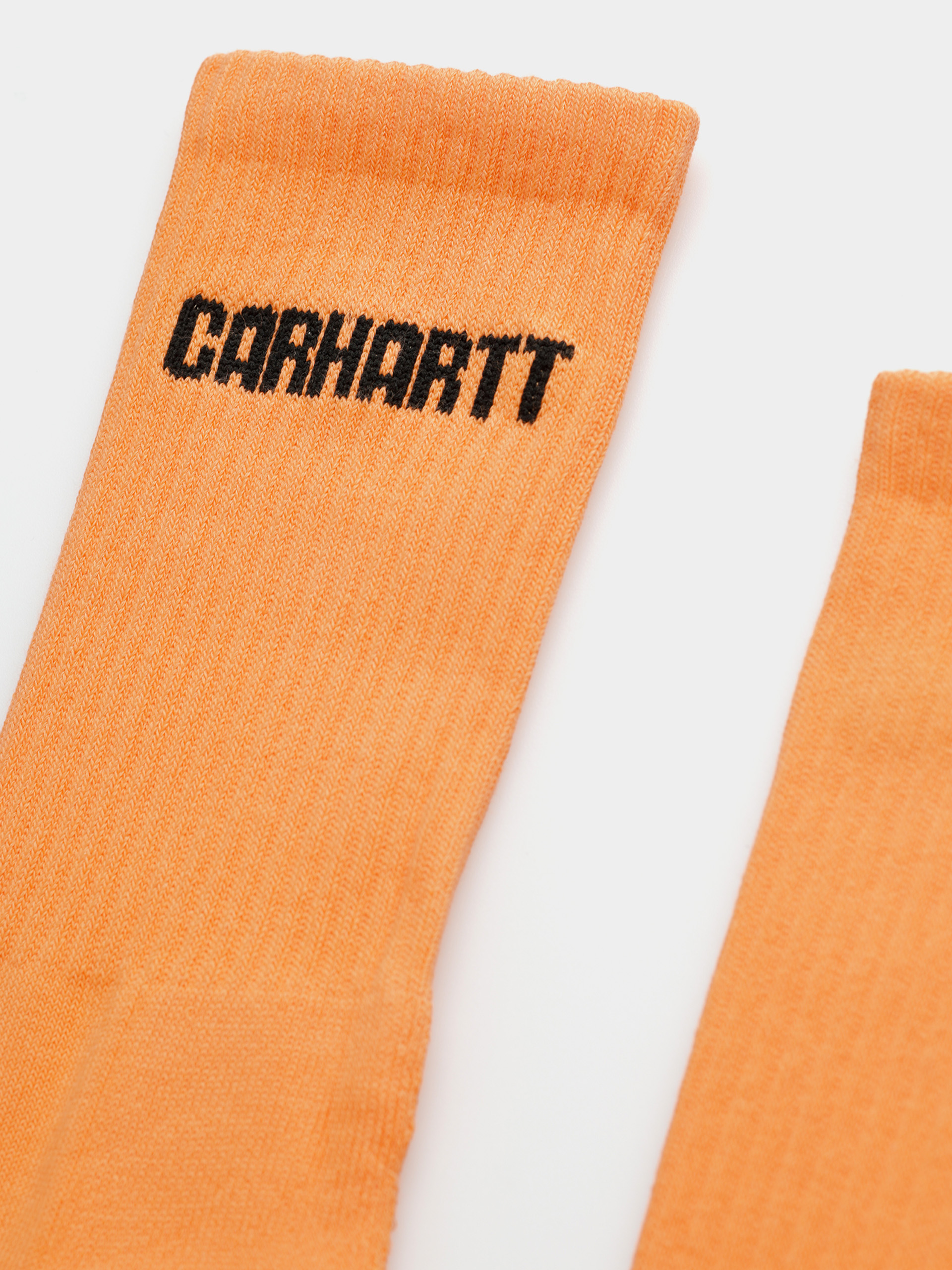 Zokni Carhartt WIP Industry (lumo orange/black)
