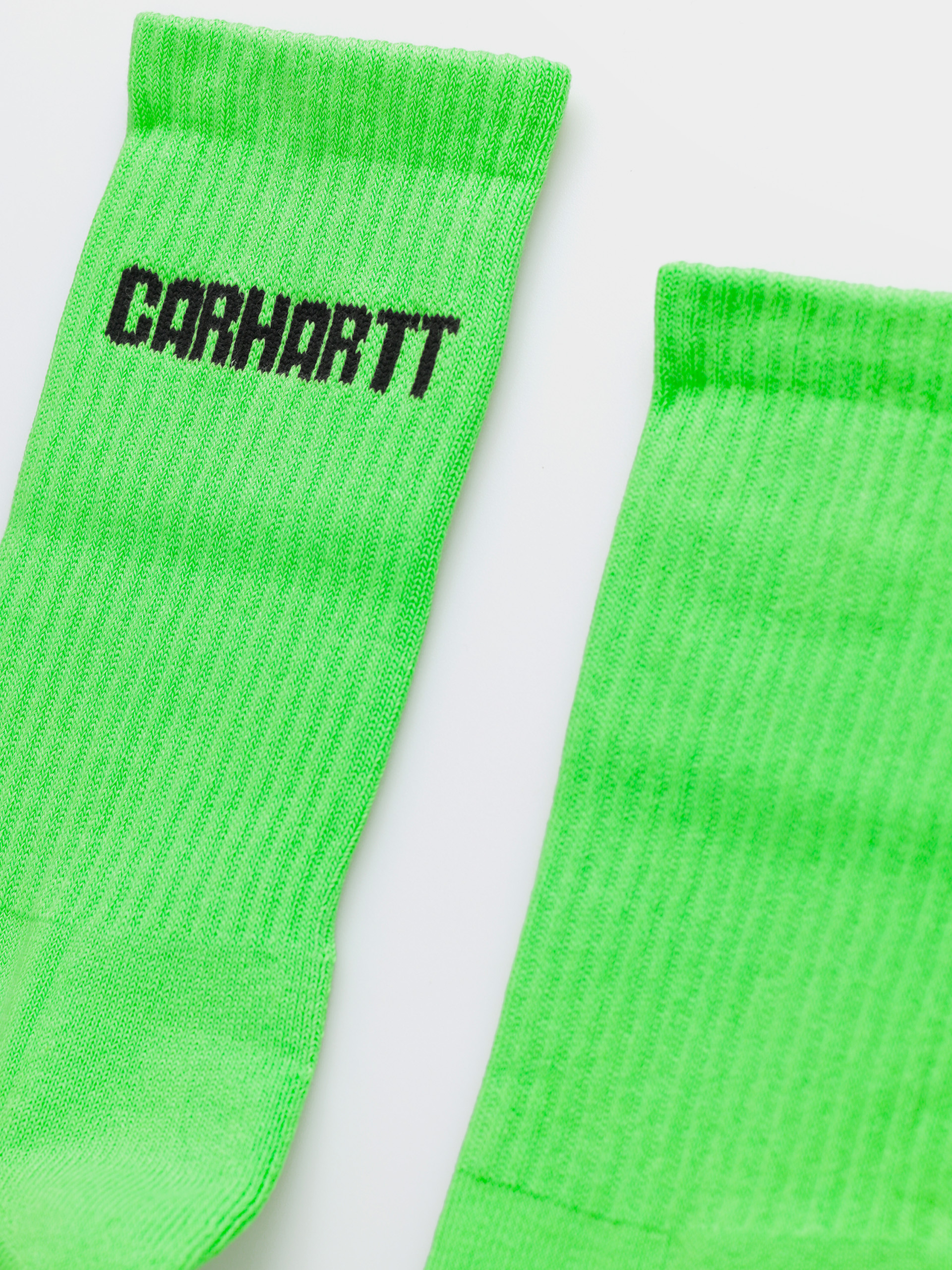 Zokni Carhartt WIP Industry (lumo green/black)