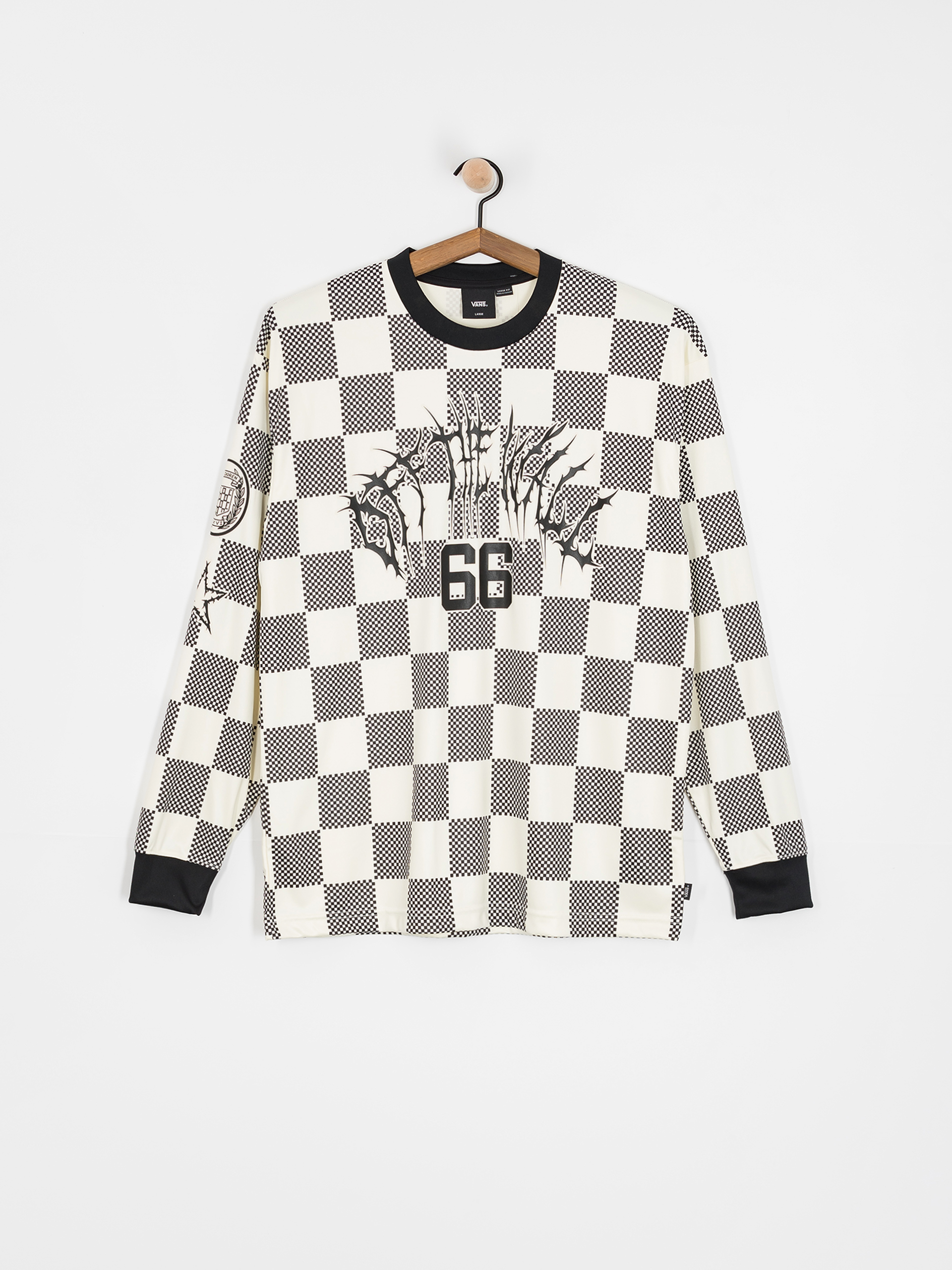 Vans Metal Arch Soccer Knit Hosszú ujjú felső (lemon icing/black)