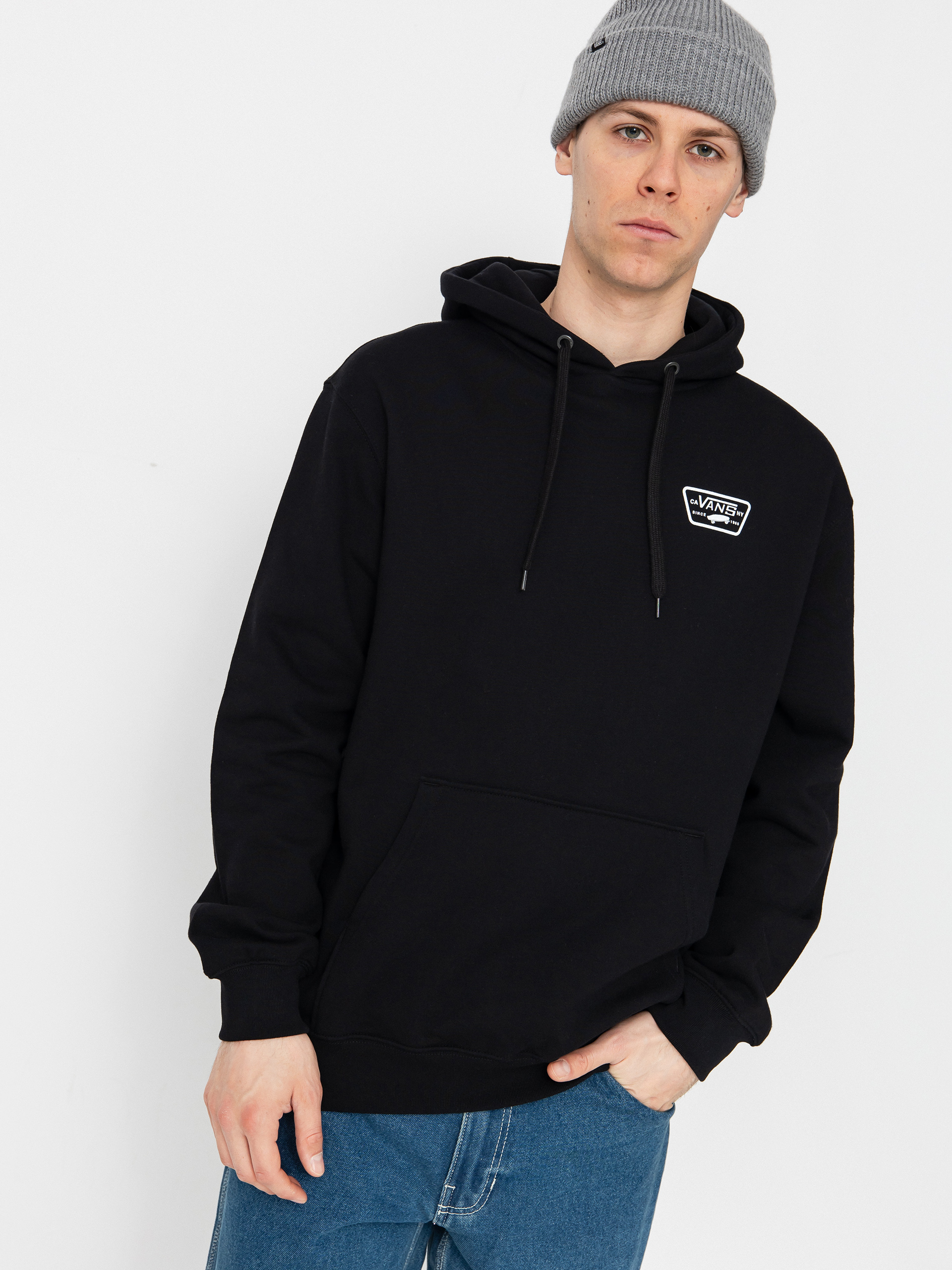 Vans Full Patch HD Kapucnis pulóver (black)