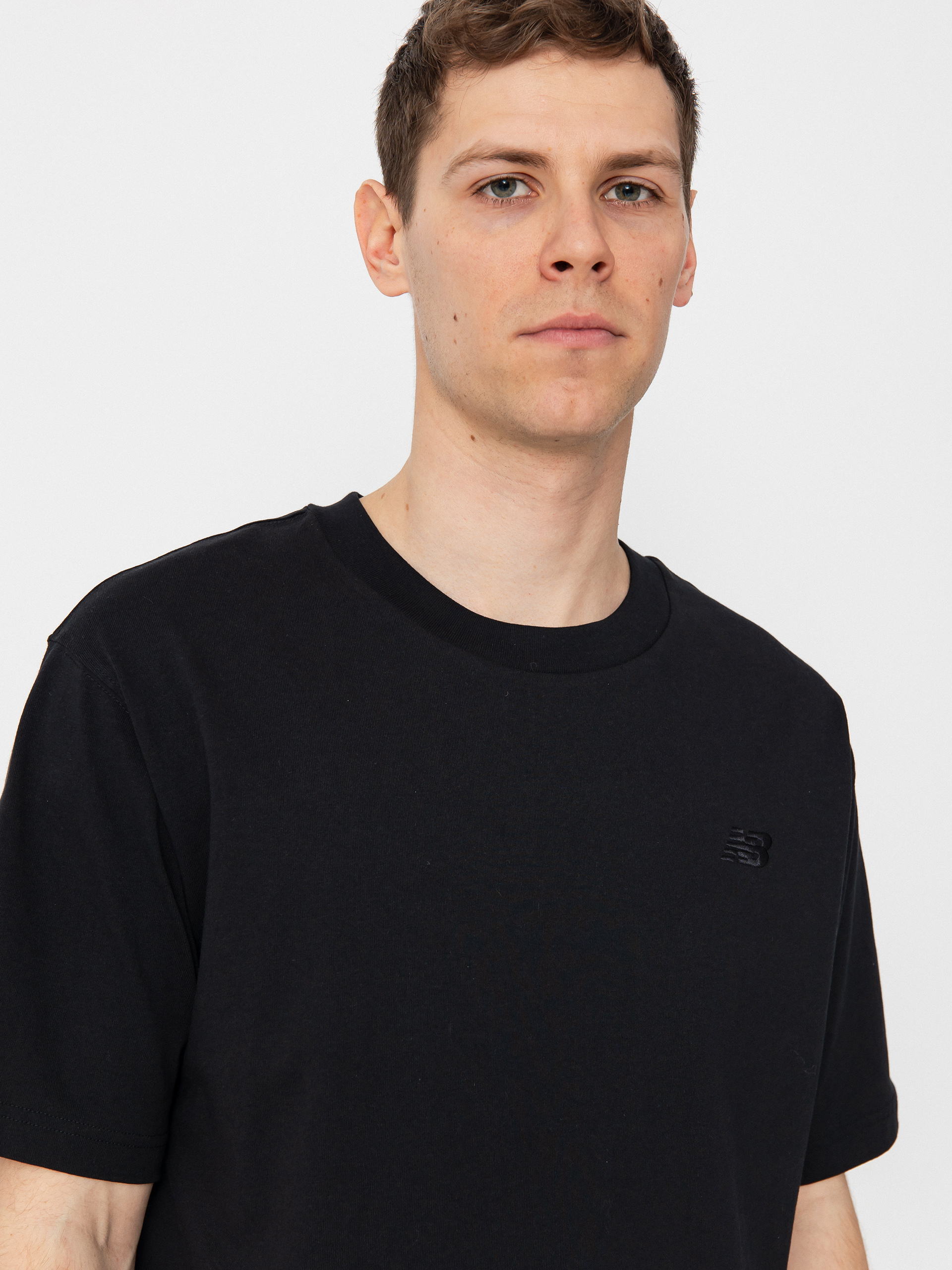 New Balance Athletics Cotton Póló (black)