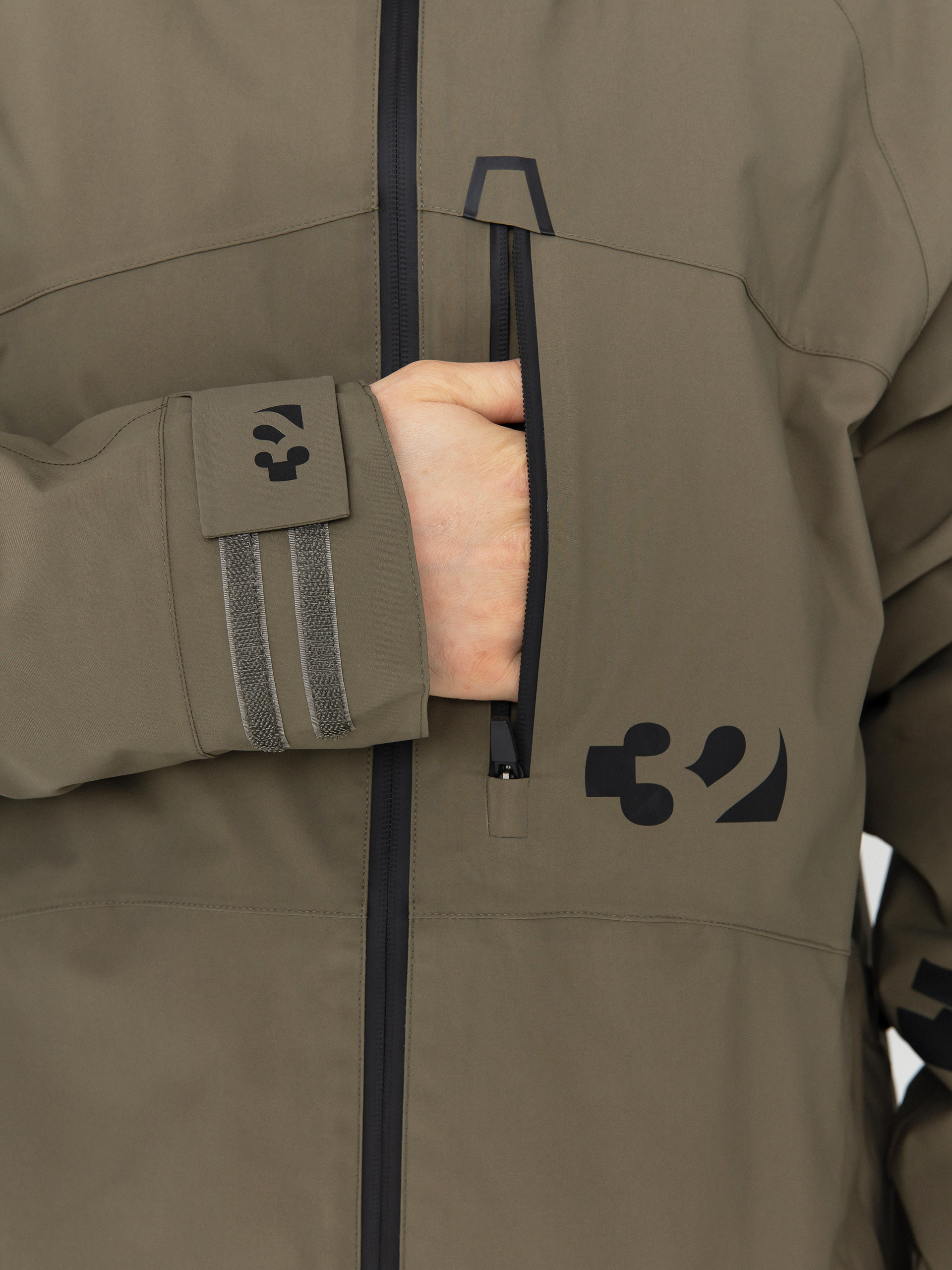 Férfi Snowboard dzseki ThirtyTwo Lashed Insulated (olive)