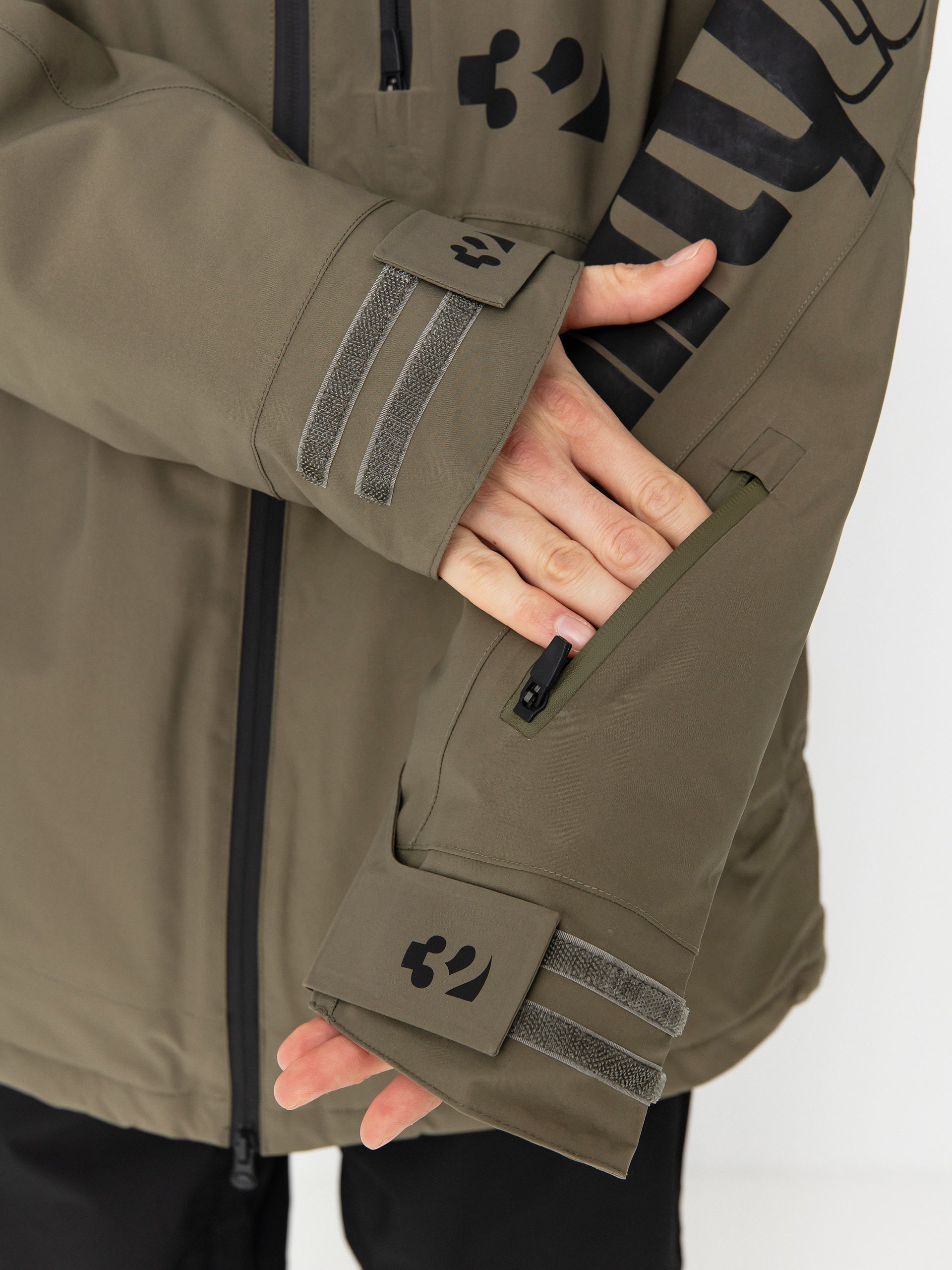 Férfi Snowboard dzseki ThirtyTwo Lashed Insulated (olive)