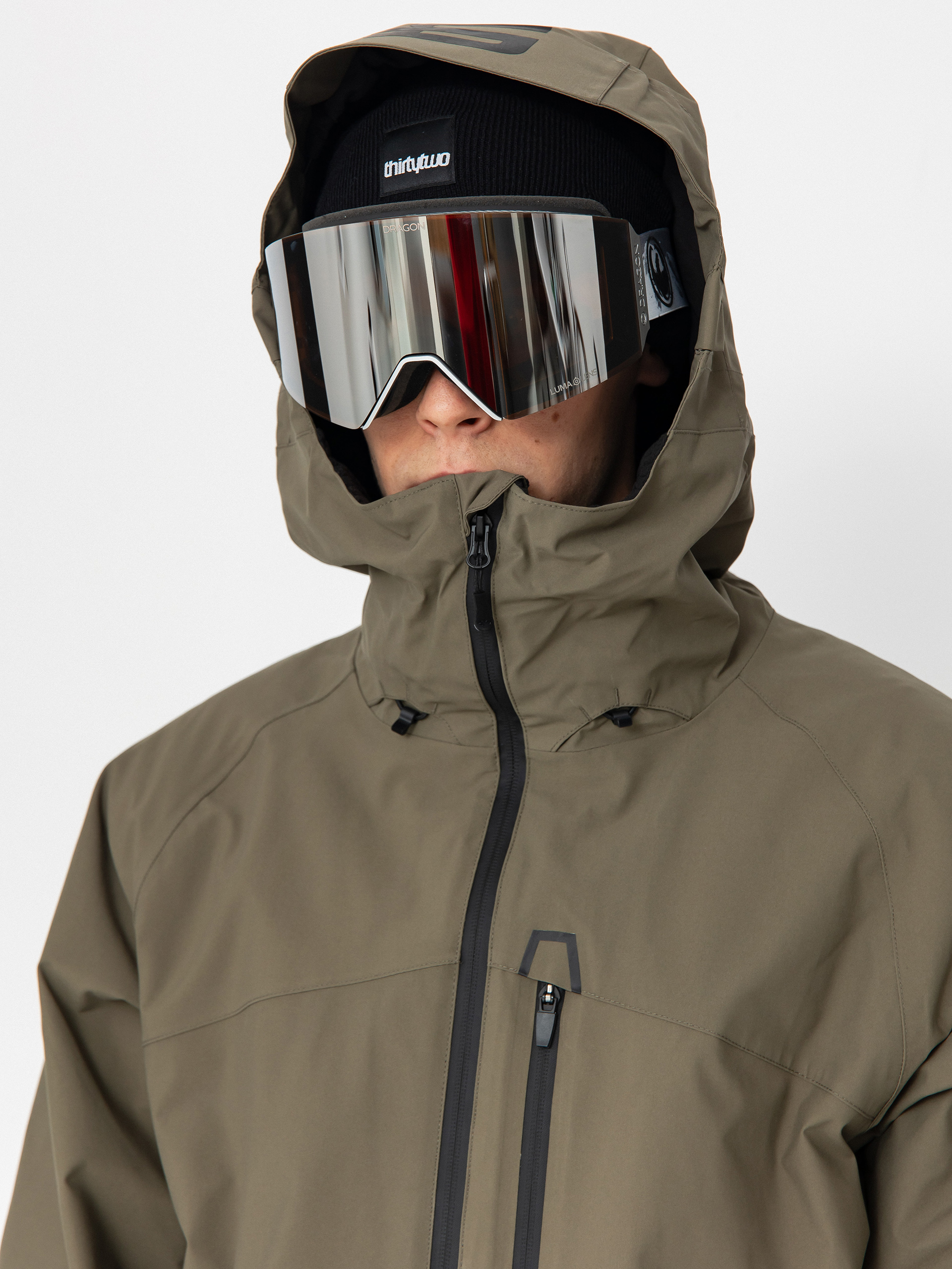 Férfi Snowboard dzseki ThirtyTwo Lashed Insulated (olive)