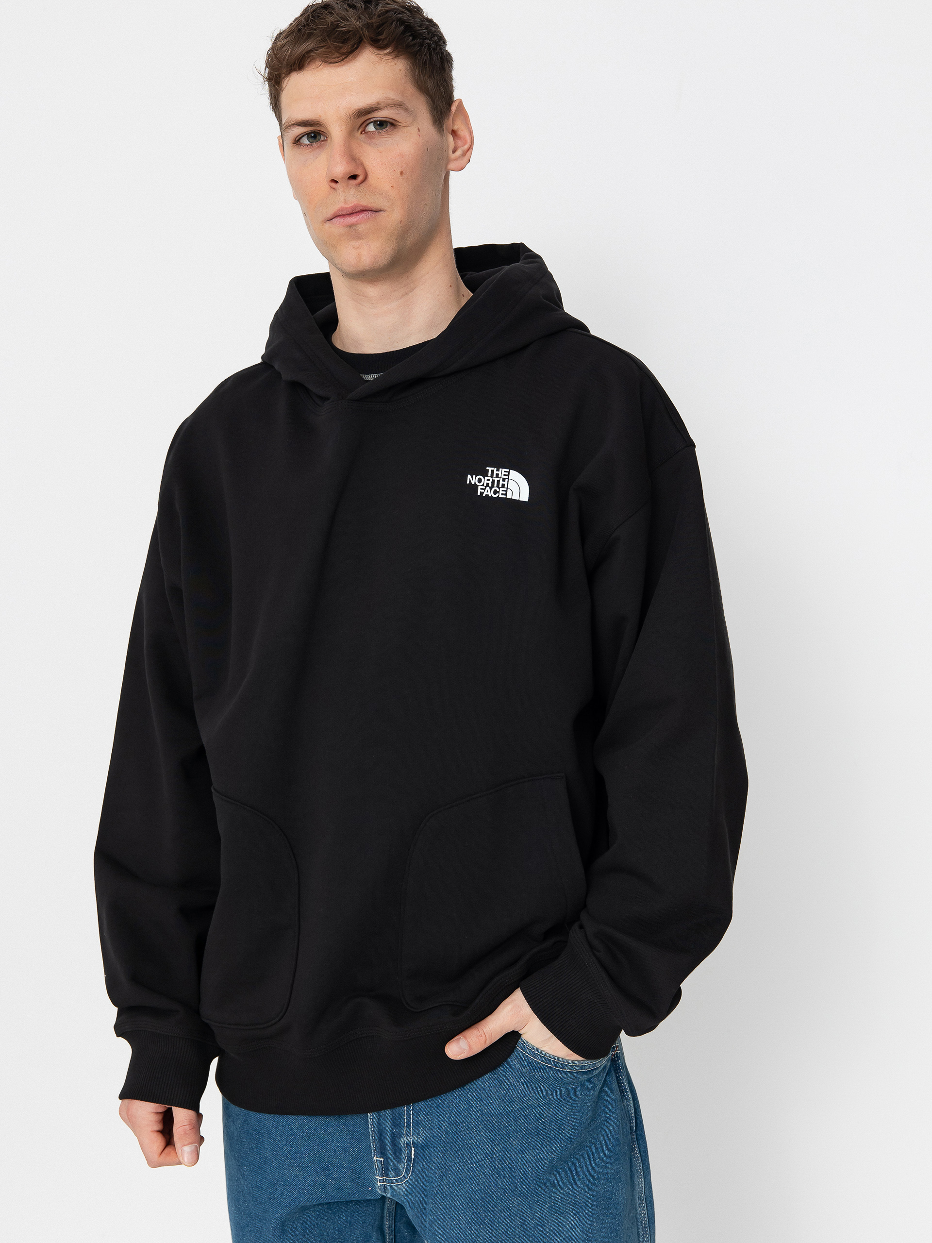 The North Face Nse Oversized HD Kapucnis pulóver (tnf black)