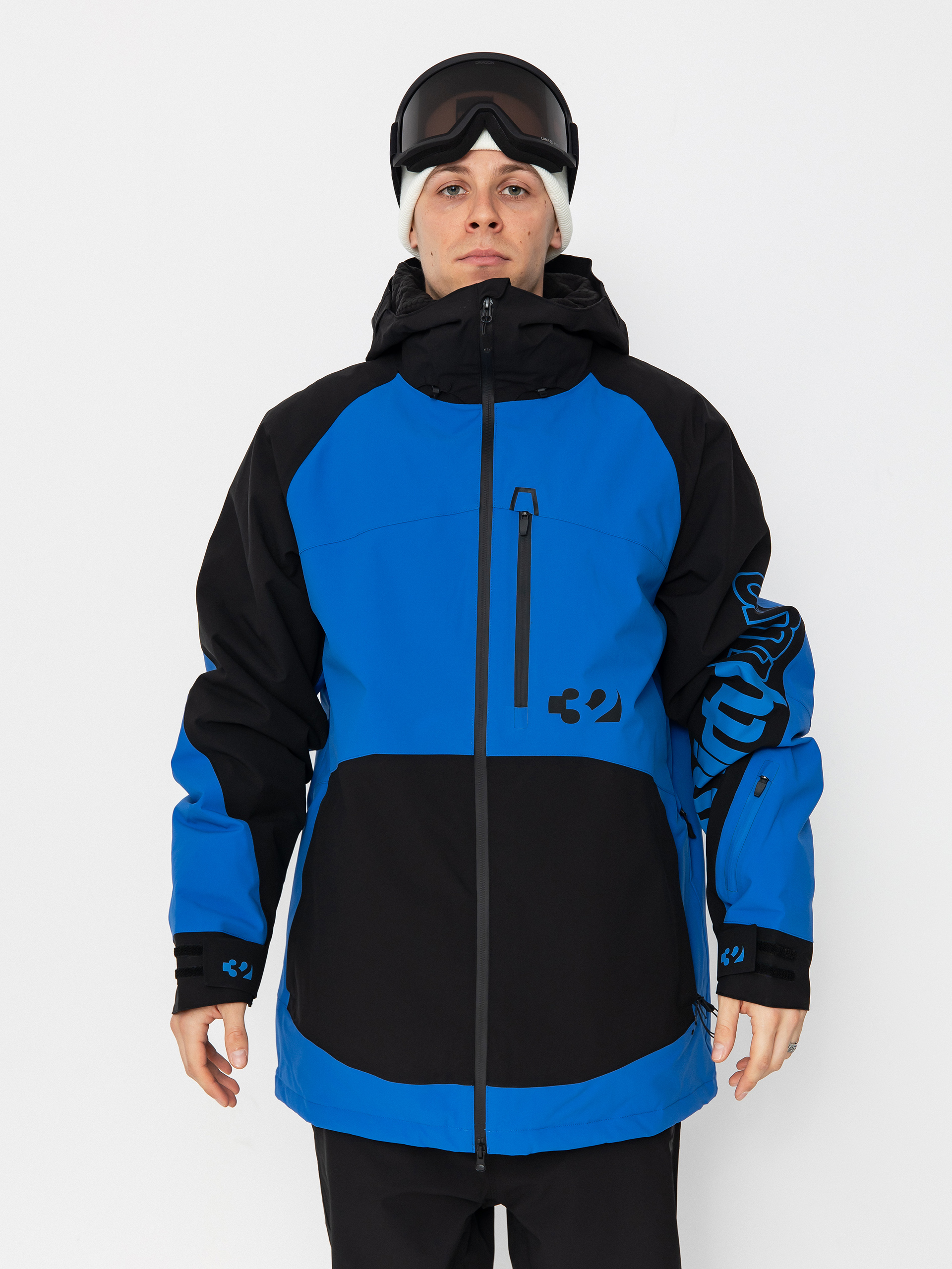 Snowboard dzseki ThirtyTwo Lashed Insulated (black/blue)