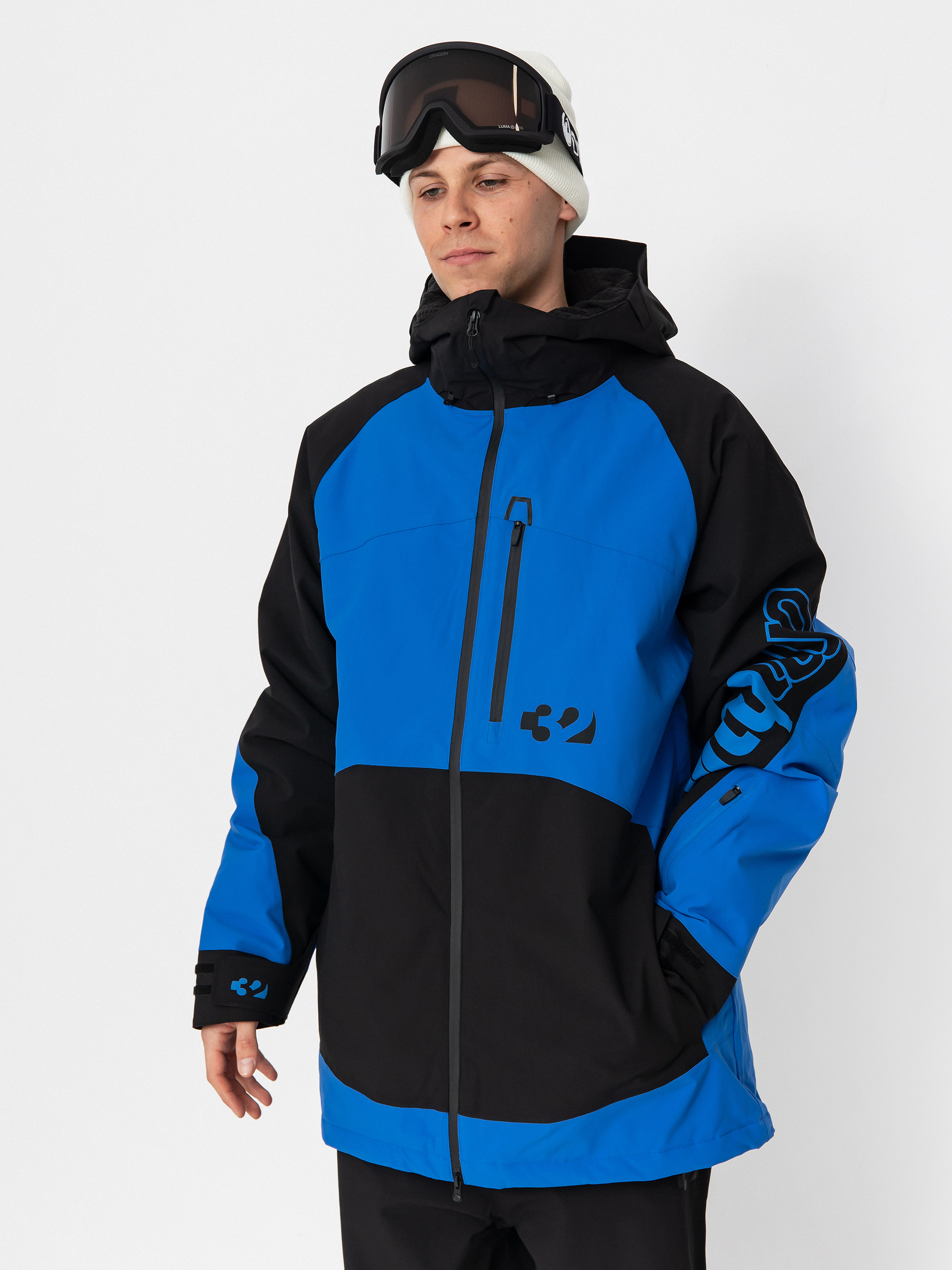 Férfi Snowboard dzseki ThirtyTwo Lashed Insulated (black/blue)