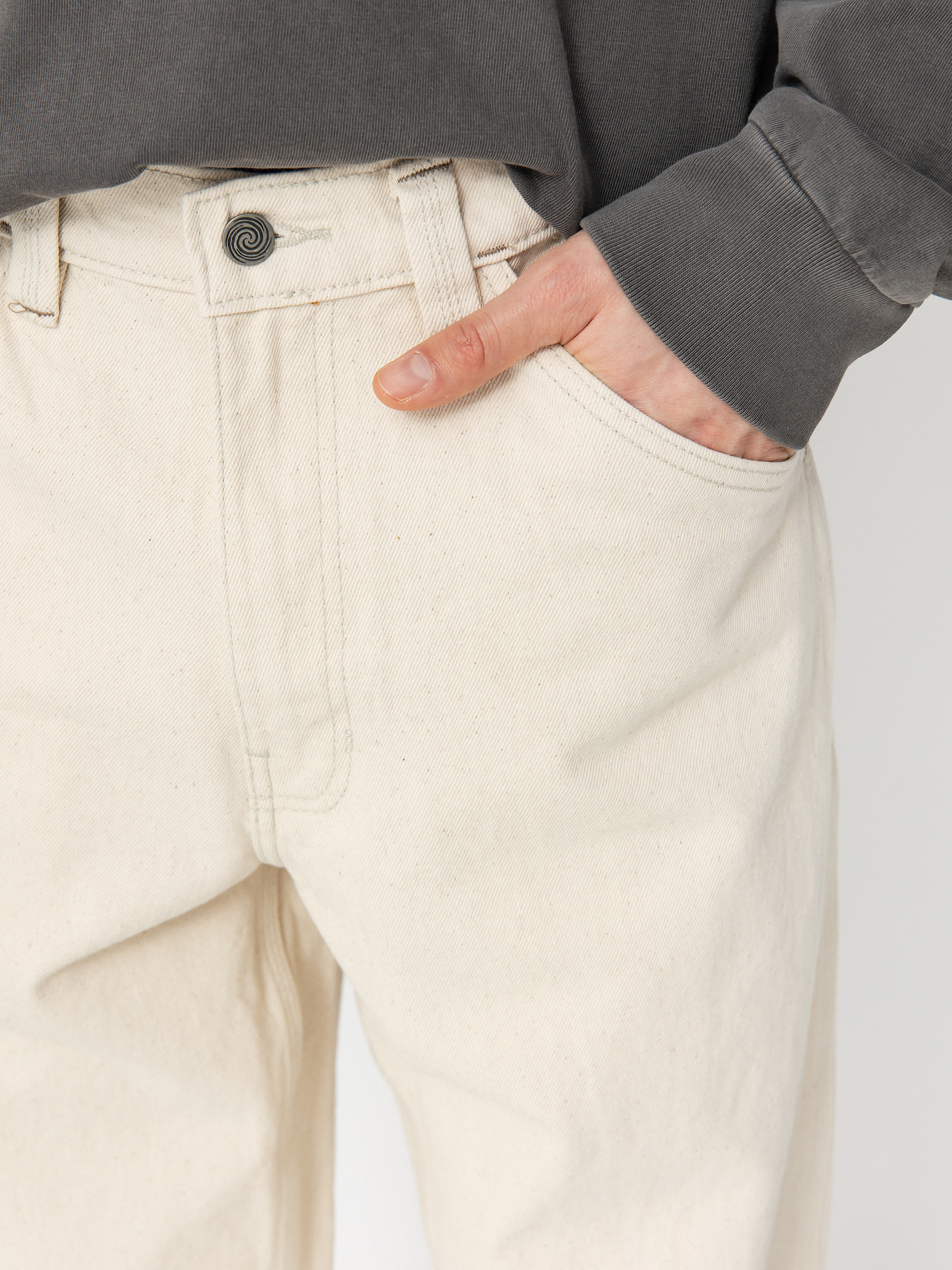 Vans Skate Check 5 Loose Denim Kisnadrág (natural)